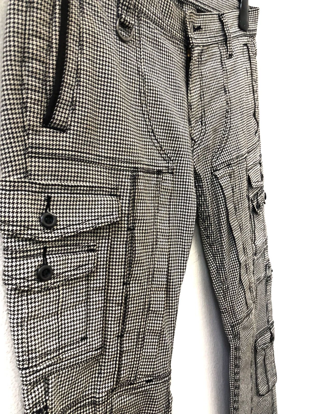 Nicole Club NICOLE Hideaways Houndstooth Multiple Pocket Bondage Cargo Size US 30 / EU 46 - 4 Thumbnail