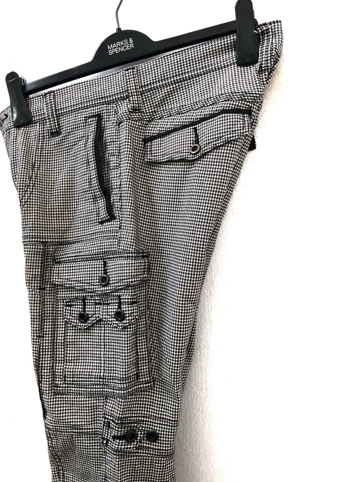 Nicole Club NICOLE Hideaways Houndstooth Multiple Pocket Bondage Cargo Size US 30 / EU 46 - 16 Thumbnail