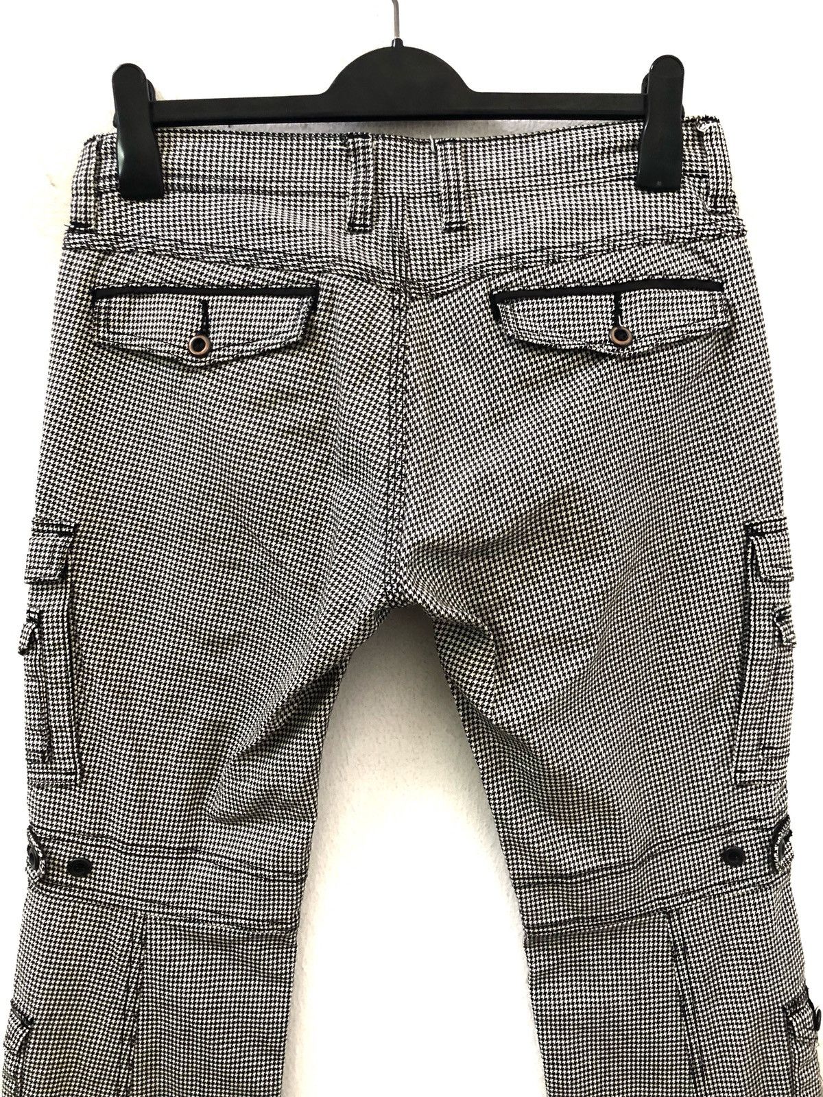 Nicole Club NICOLE Hideaways Houndstooth Multiple Pocket Bondage Cargo Size US 30 / EU 46 - 8 Thumbnail