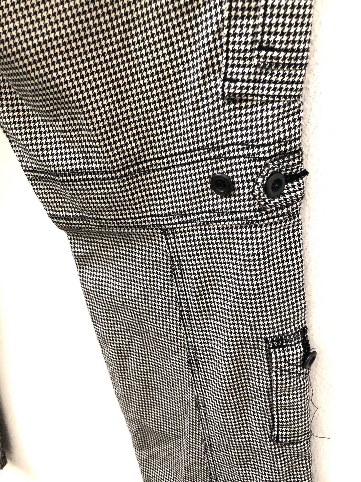 Nicole Club NICOLE Hideaways Houndstooth Multiple Pocket Bondage Cargo Size US 30 / EU 46 - 12 Thumbnail