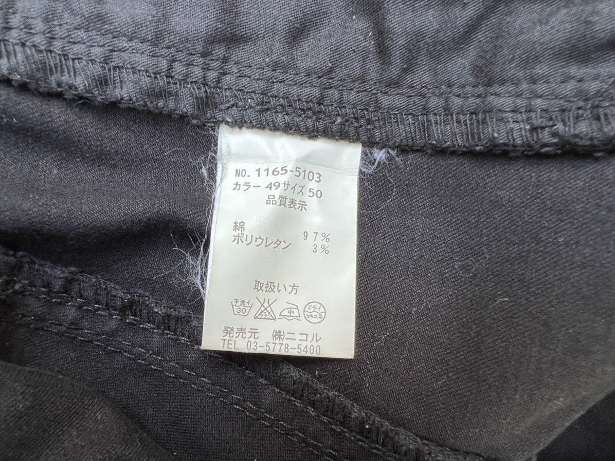 Nicole Club Nicole Japan Sun Faded Black Tactical Cargo Flare Trouser Size US 34 / EU 50 - 15 Thumbnail