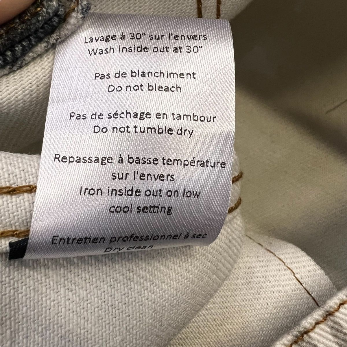 Jean Paul Gaultier × Y/Project Y/PROJECT JEAN PAUL GAULTIER 22AW trompe l'oeil Denim jacket Size US L / EU 52-54 / 3 - 7 Thumbnail