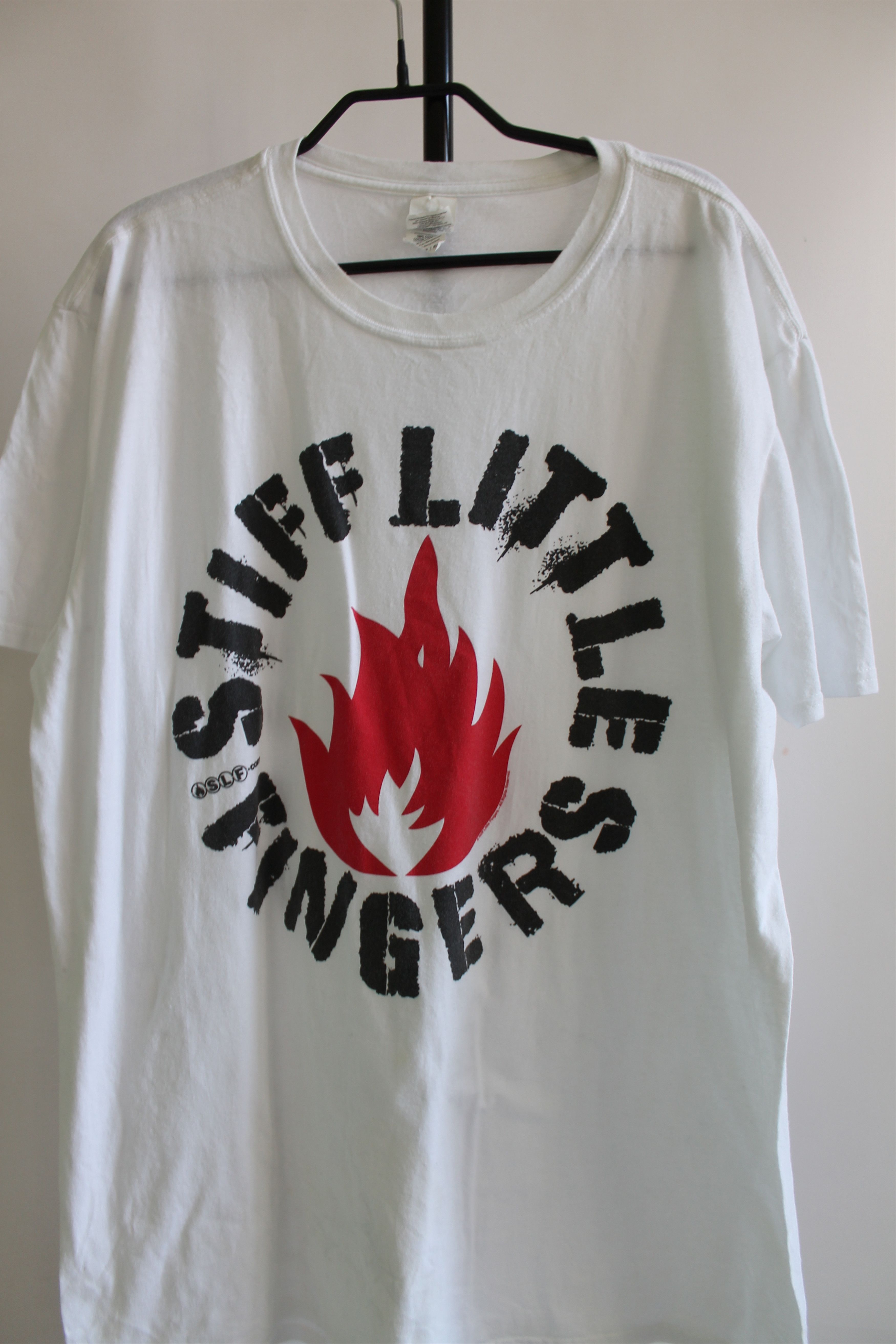 Vintage SLF Stiff Little Fingers Band Tee T Shirt Rock Size US XL / EU 56 / 4 - 2 Thumbnail