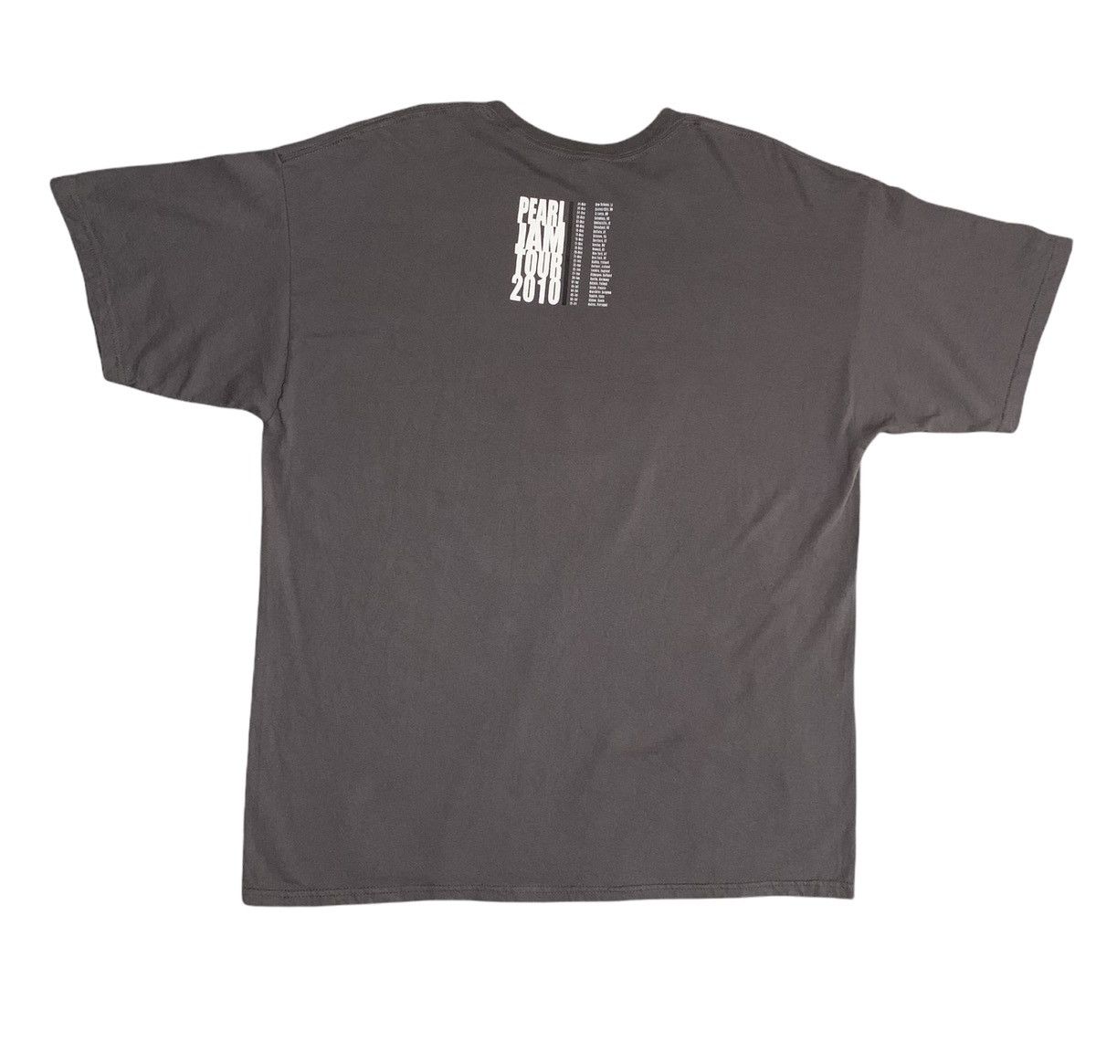 Band Tees Vintage Y2k Pearl Jam 33 1/3 Tour 2010 T Shirt Size US XL / EU 56 / 4 - 5 Thumbnail