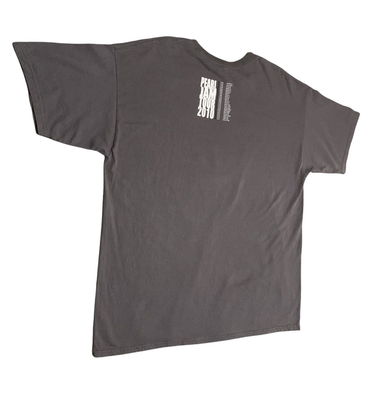 Band Tees Vintage Y2k Pearl Jam 33 1/3 Tour 2010 T Shirt Size US XL / EU 56 / 4 - 6 Thumbnail