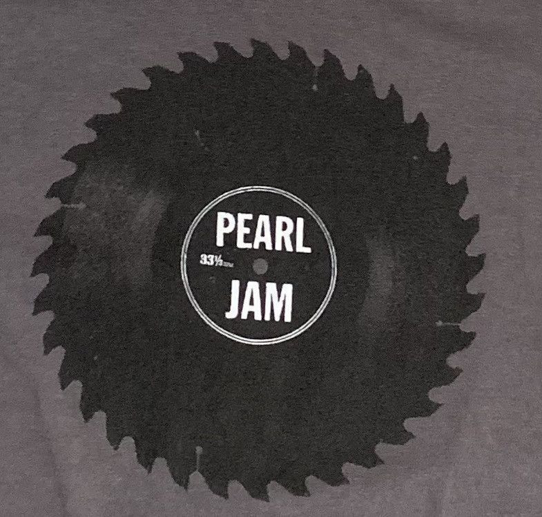 Band Tees Vintage Y2k Pearl Jam 33 1/3 Tour 2010 T Shirt Size US XL / EU 56 / 4 - 8 Thumbnail