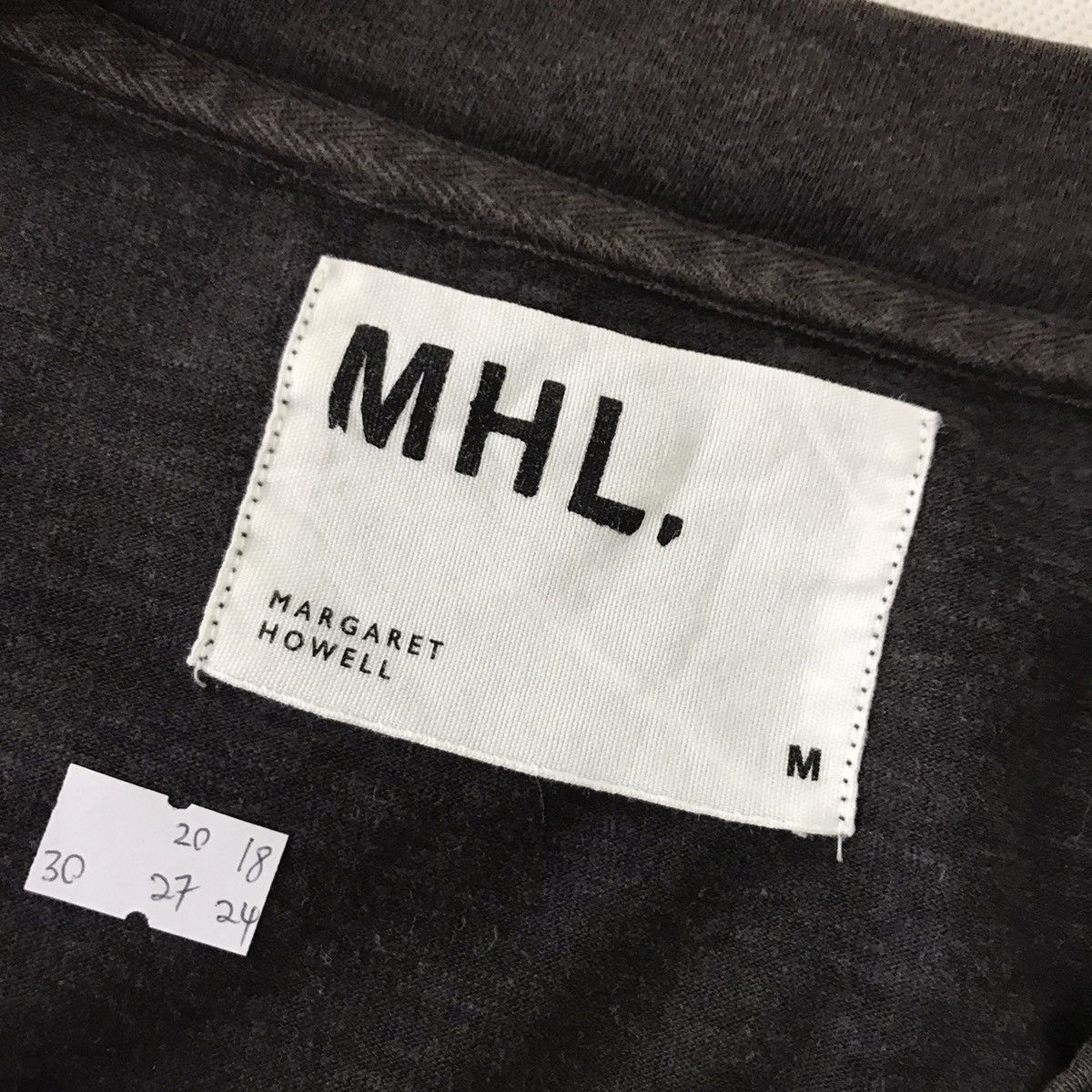 Margaret Howell × Vintage Margaret Howell black Faded long sleeve Tshirt Size US M / EU 48-50 / 2 - 6 Thumbnail