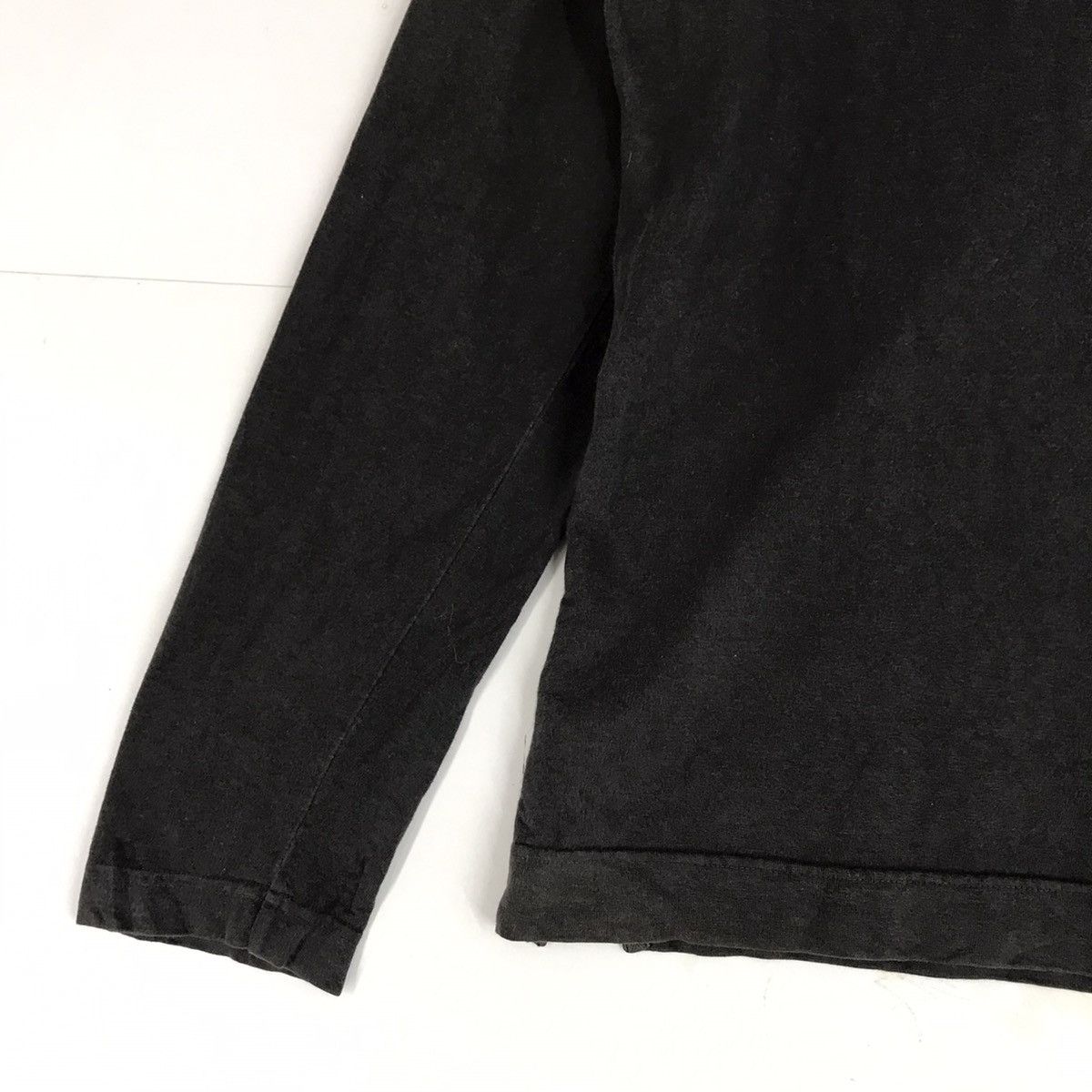 Margaret Howell × Vintage Margaret Howell black Faded long sleeve Tshirt Size US M / EU 48-50 / 2 - 3 Thumbnail
