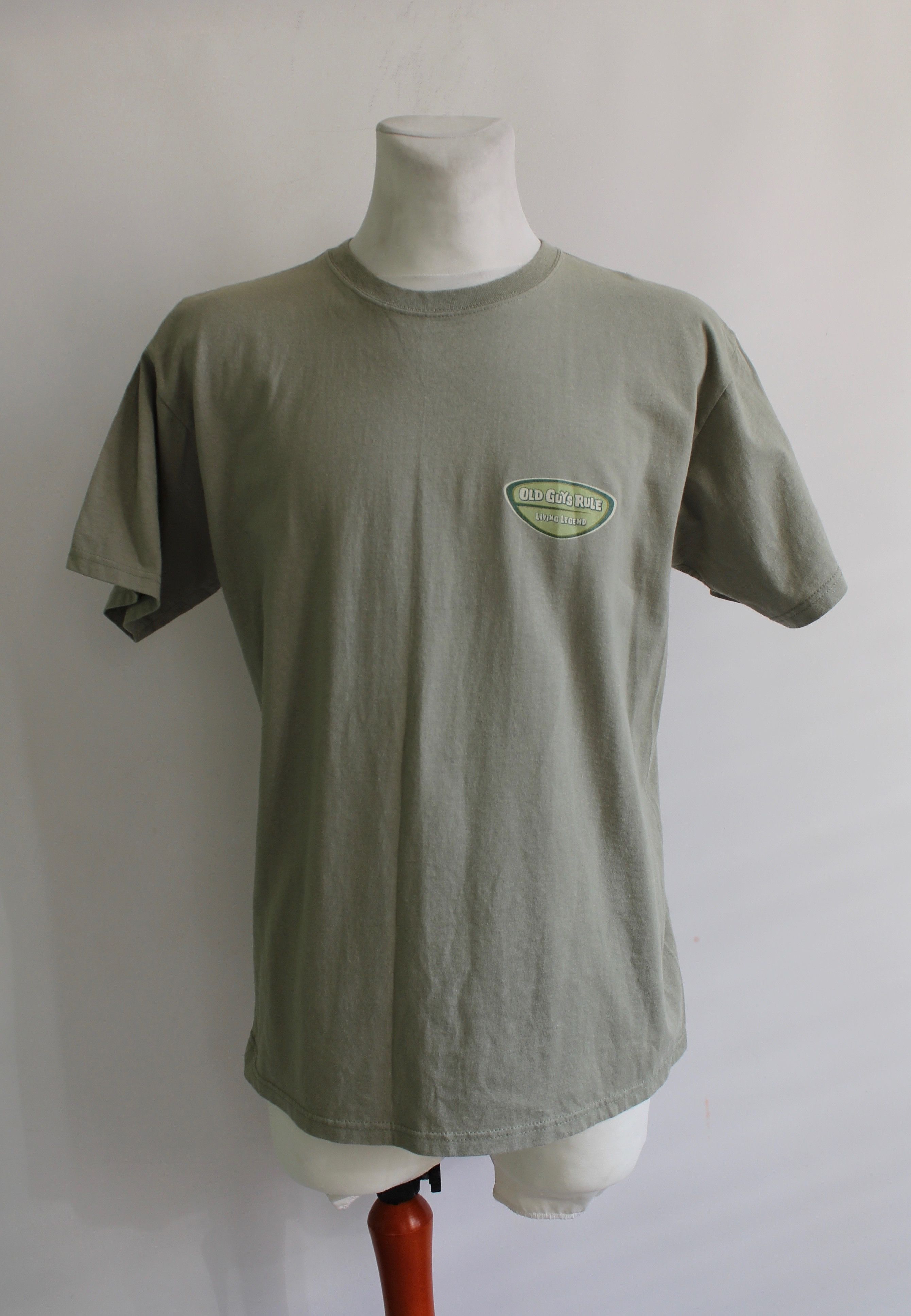 Vintage OLD GUYS RULE Olive t shirt cotton size Large Size US L / EU 52-54 / 3 - 9 Thumbnail