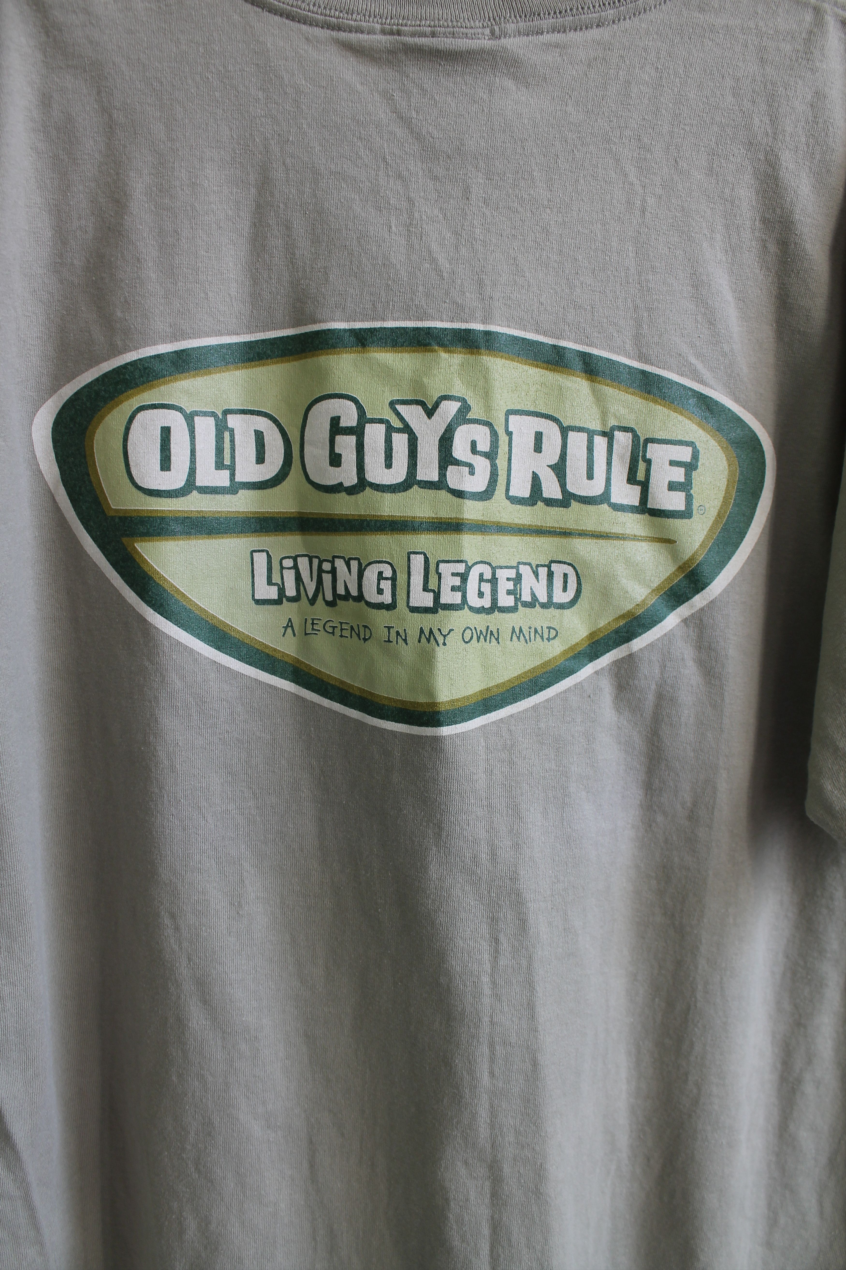 Vintage OLD GUYS RULE Olive t shirt cotton size Large Size US L / EU 52-54 / 3 - 8 Thumbnail