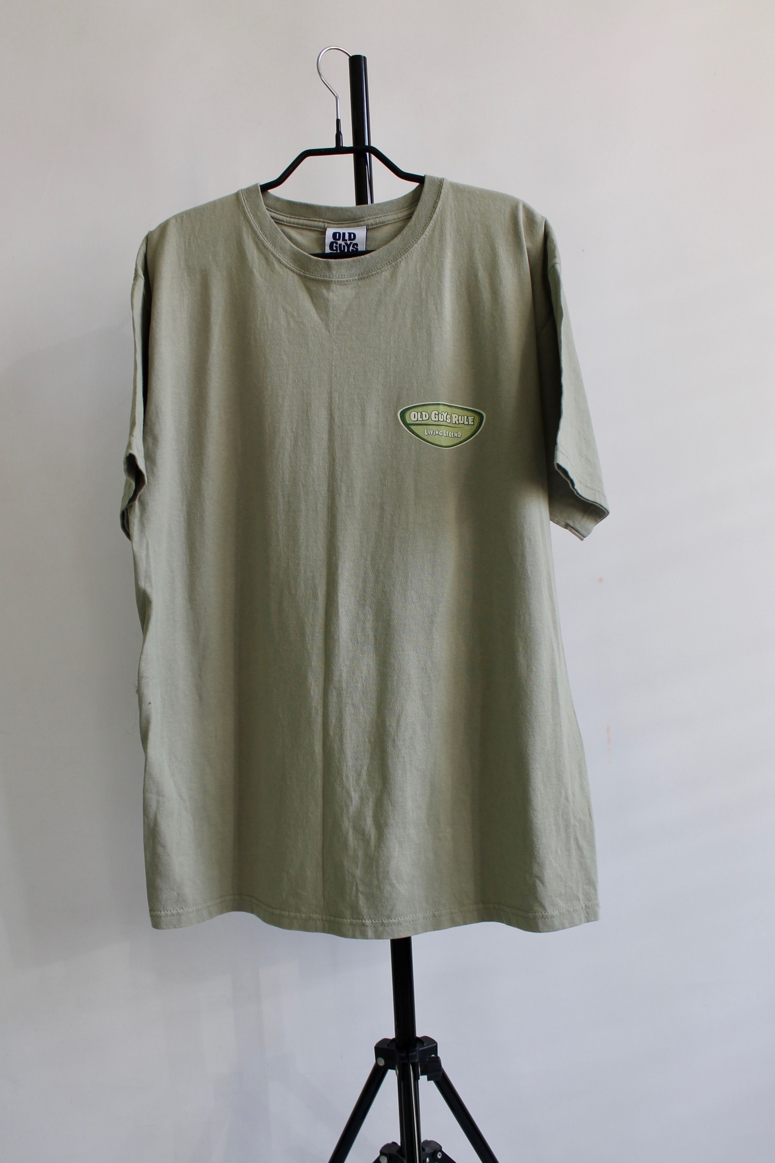 Vintage OLD GUYS RULE Olive t shirt cotton size Large Size US L / EU 52-54 / 3 - 2 Thumbnail