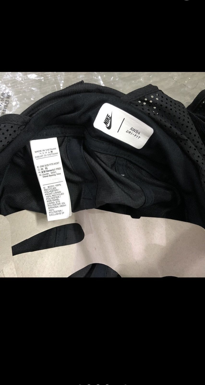 Alyx × MMW × Matthew Williamson Nike MMW AW84 Convertible Camp Cap Hat Size ONE SIZE - 12 Thumbnail