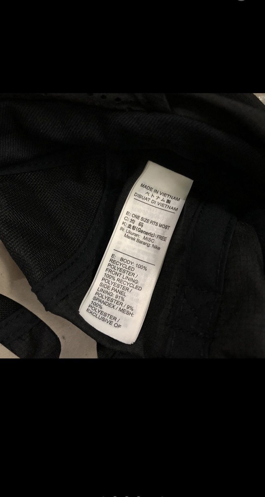 Alyx × MMW × Matthew Williamson Nike MMW AW84 Convertible Camp Cap Hat Size ONE SIZE - 10 Thumbnail