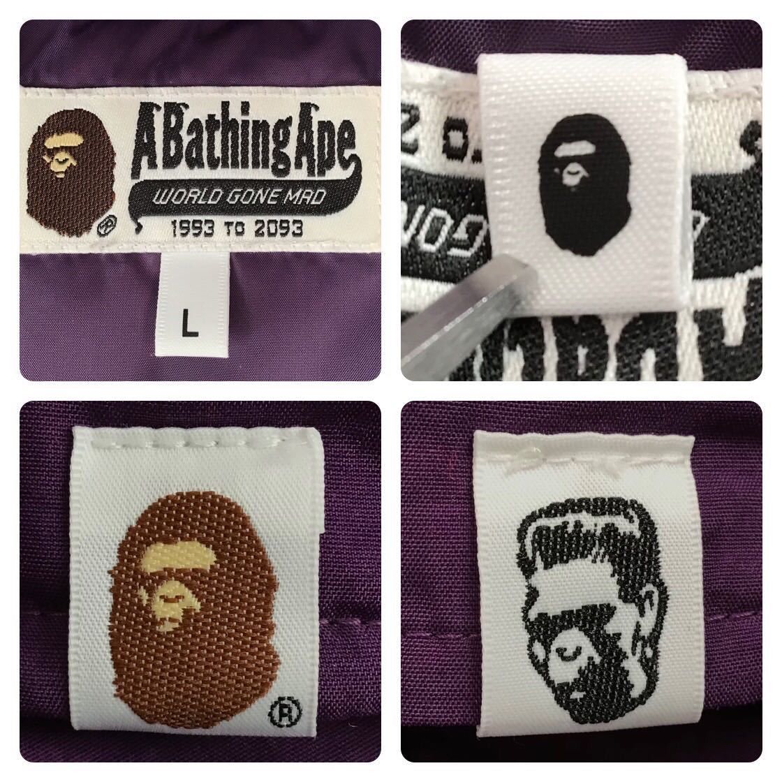 Bape BAPE Shark hoodie batting jacket a bathing ape Size US L / EU 52-54 / 3 - 8 Thumbnail