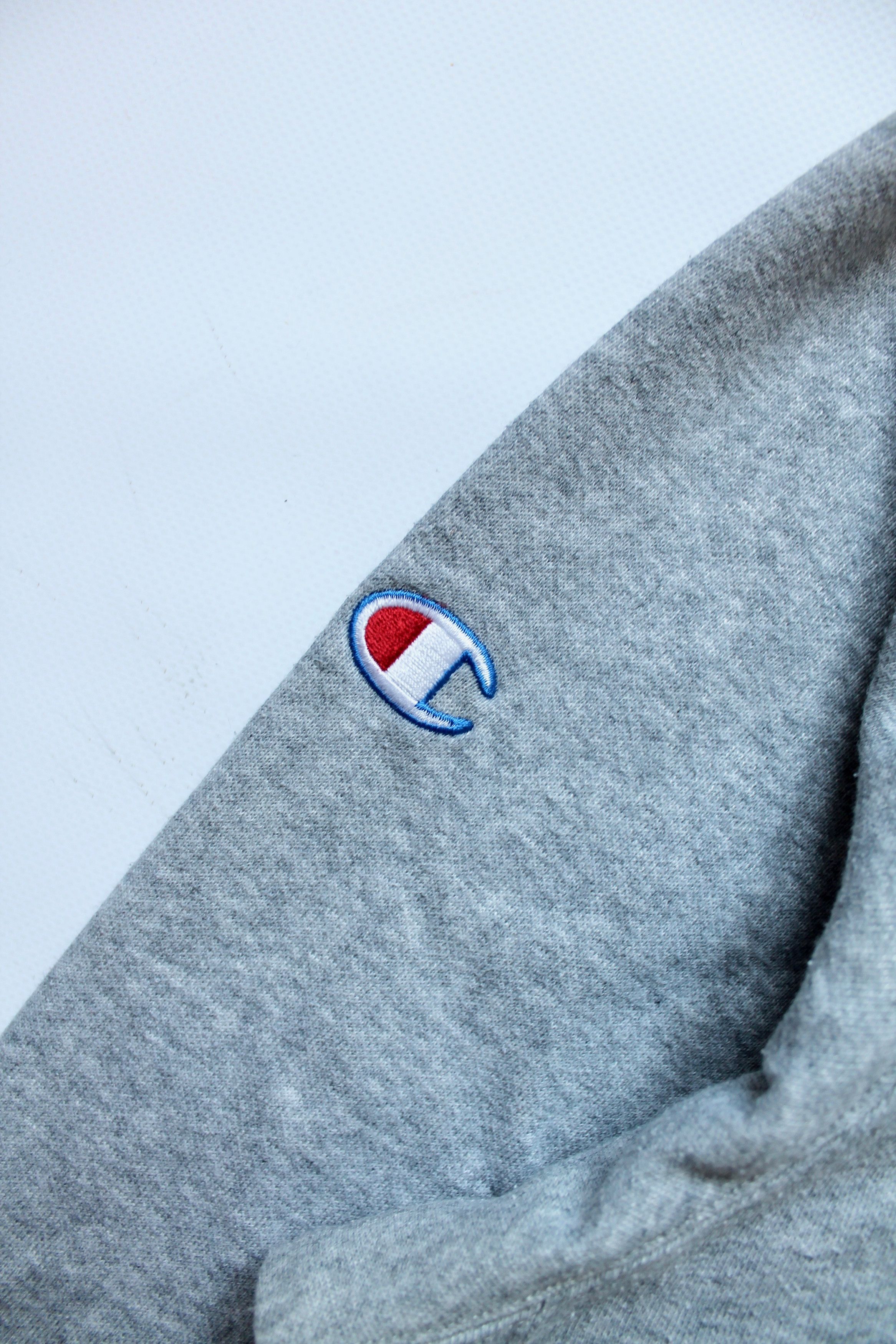Champion Champion Sweatshirt Vintage Gray Spell out Size US XL / EU 56 / 4 - 6 Thumbnail