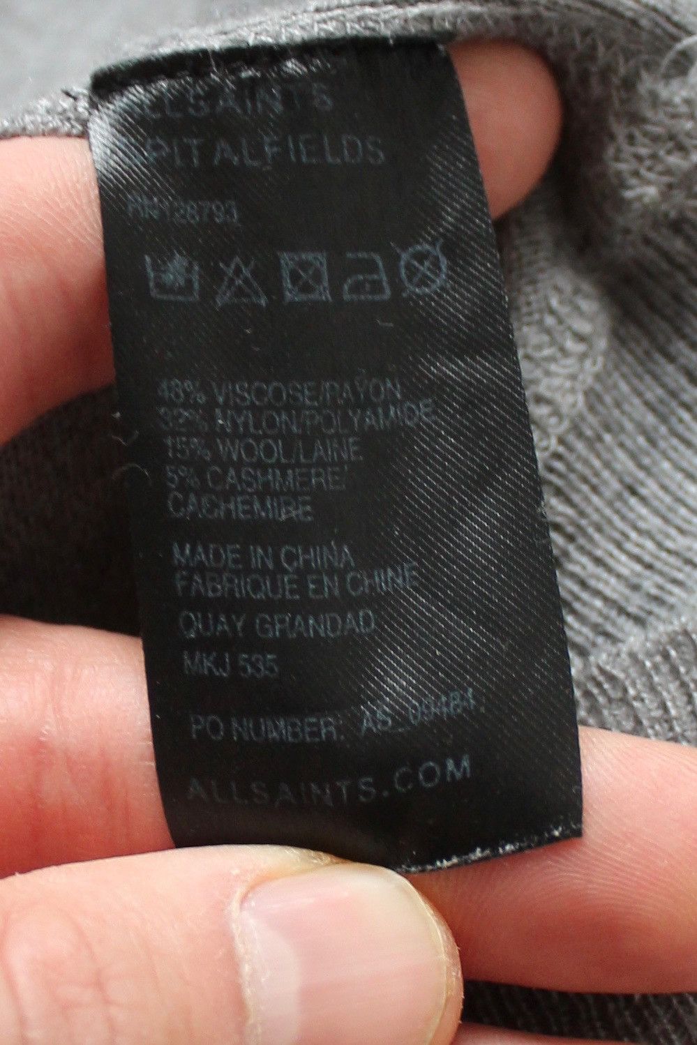 Allsaints Allsaints All Saints Quay Grandad Henley sweater Jumper Size US S / EU 44-46 / 1 - 10 Thumbnail