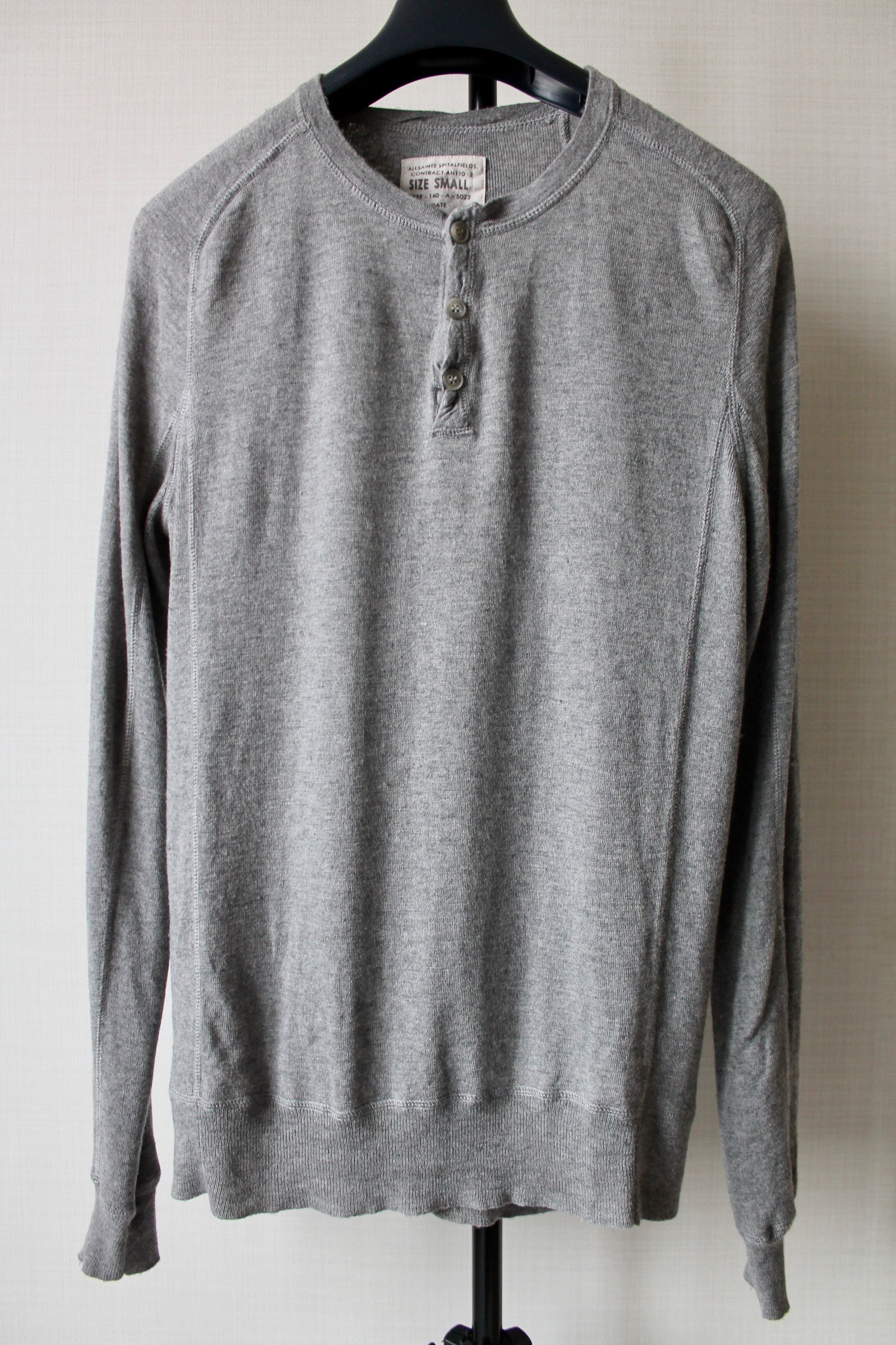 Allsaints Allsaints All Saints Quay Grandad Henley sweater Jumper Size US S / EU 44-46 / 1 - 5 Thumbnail