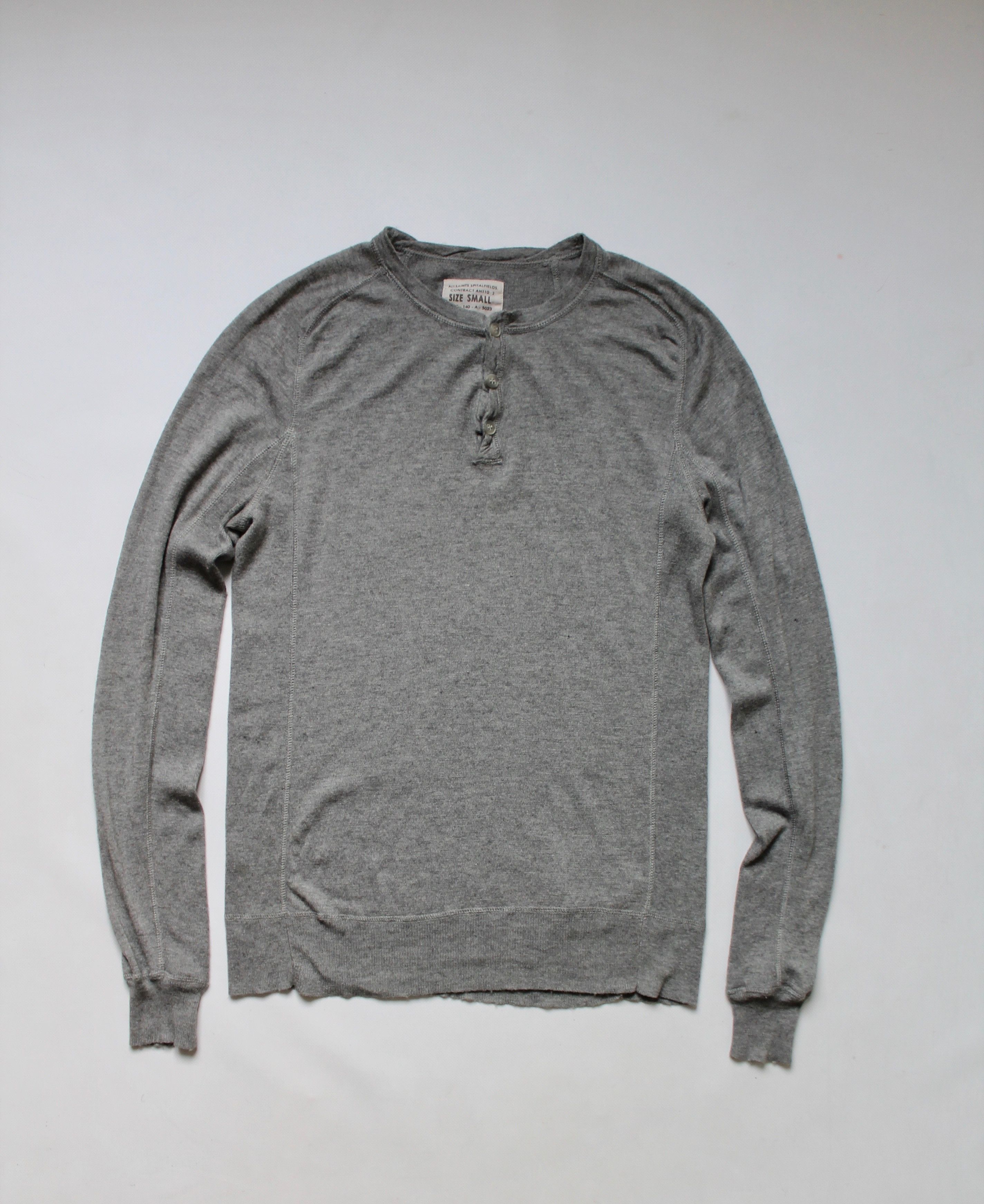 Allsaints Allsaints All Saints Quay Grandad Henley sweater Jumper Size US S / EU 44-46 / 1 - 9 Thumbnail