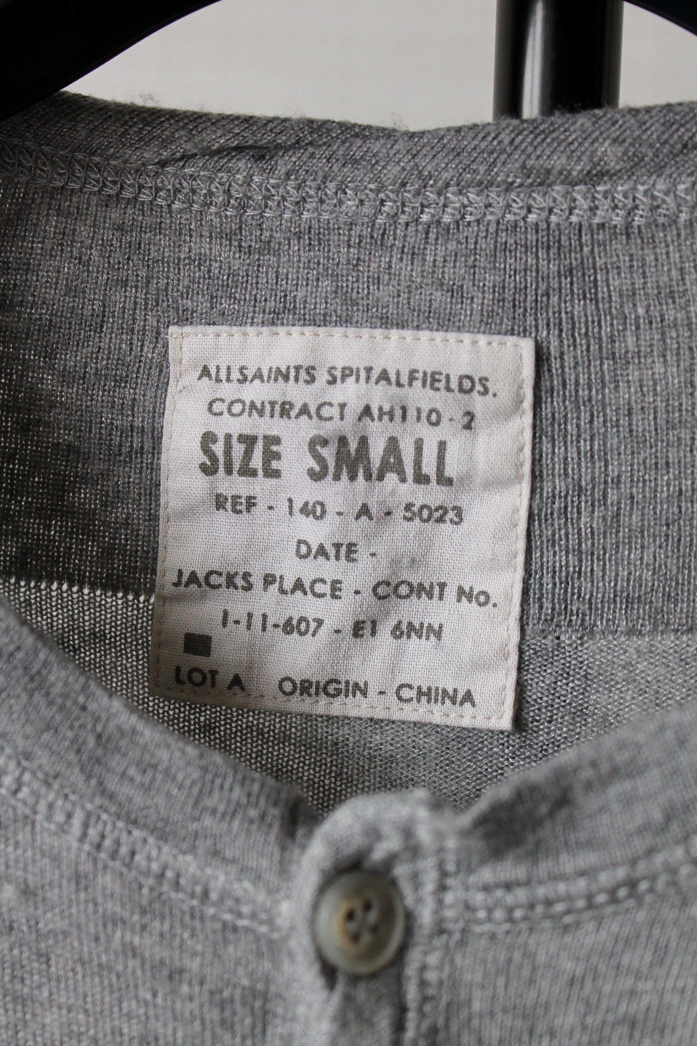 Allsaints Allsaints All Saints Quay Grandad Henley sweater Jumper Size US S / EU 44-46 / 1 - 7 Thumbnail
