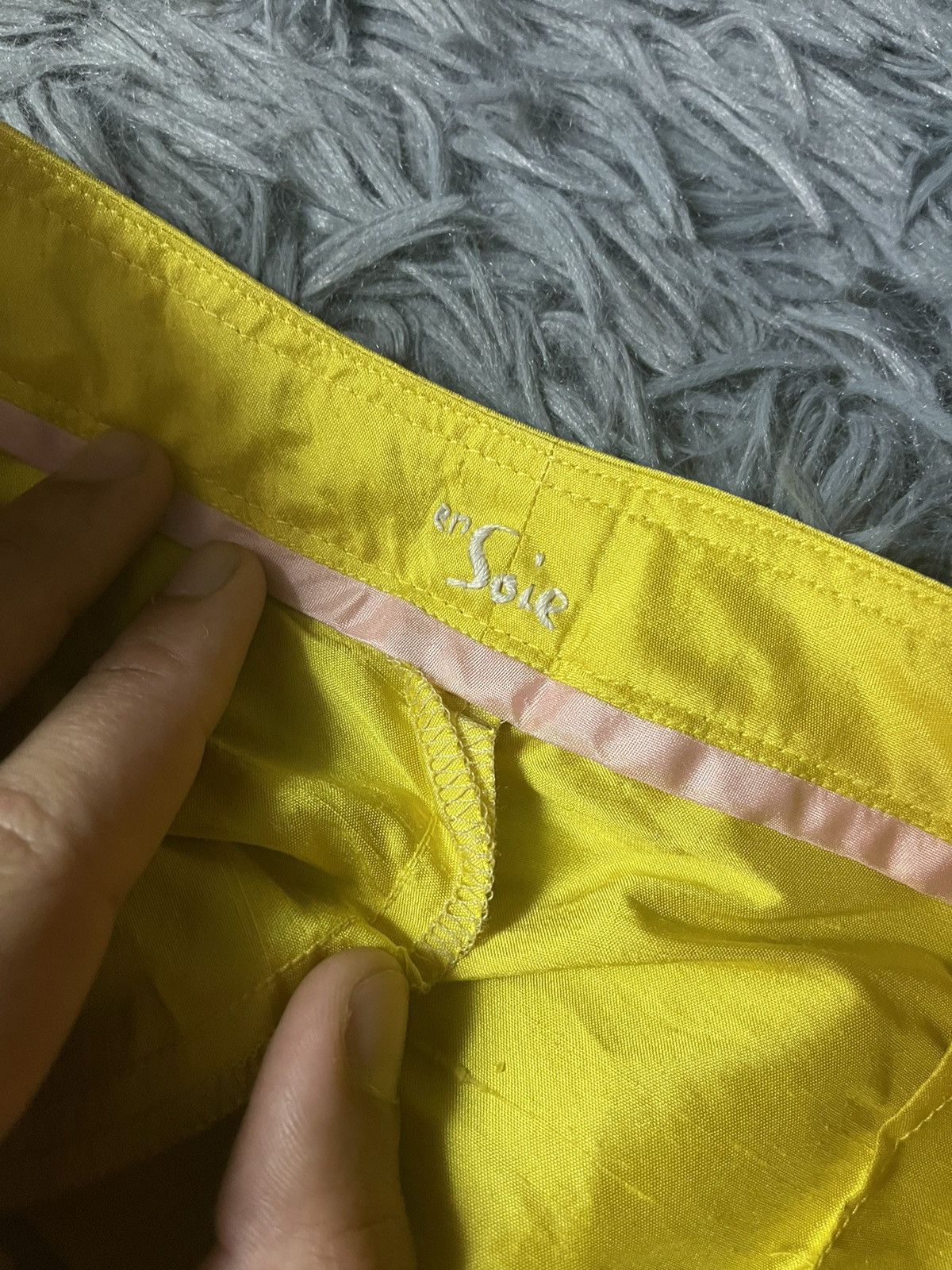 Other EnSoie 100% silk avant garde shining pants Size 27" / US 4 / IT 40 - 6 Thumbnail