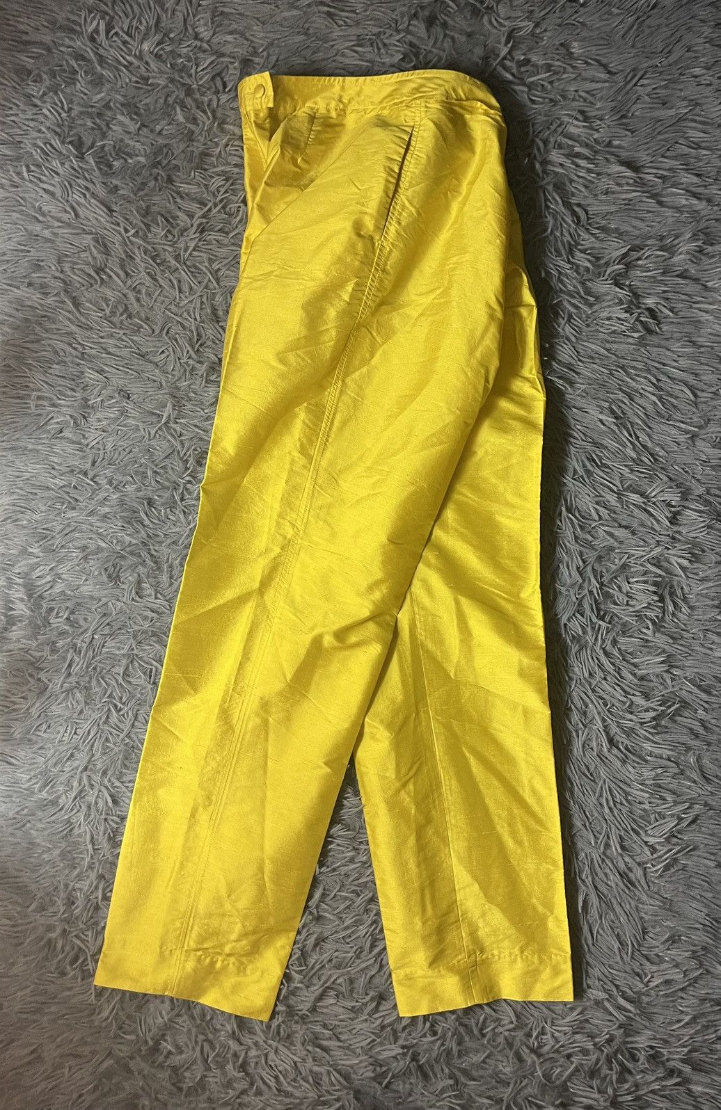 Other EnSoie 100% silk avant garde shining pants Size 27" / US 4 / IT 40 - 1 Thumbnail