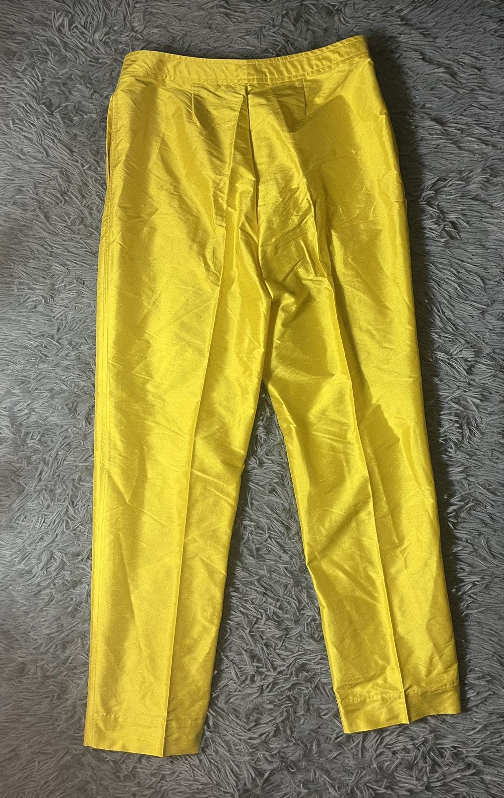 Other EnSoie 100% silk avant garde shining pants Size 27" / US 4 / IT 40 - 9 Thumbnail