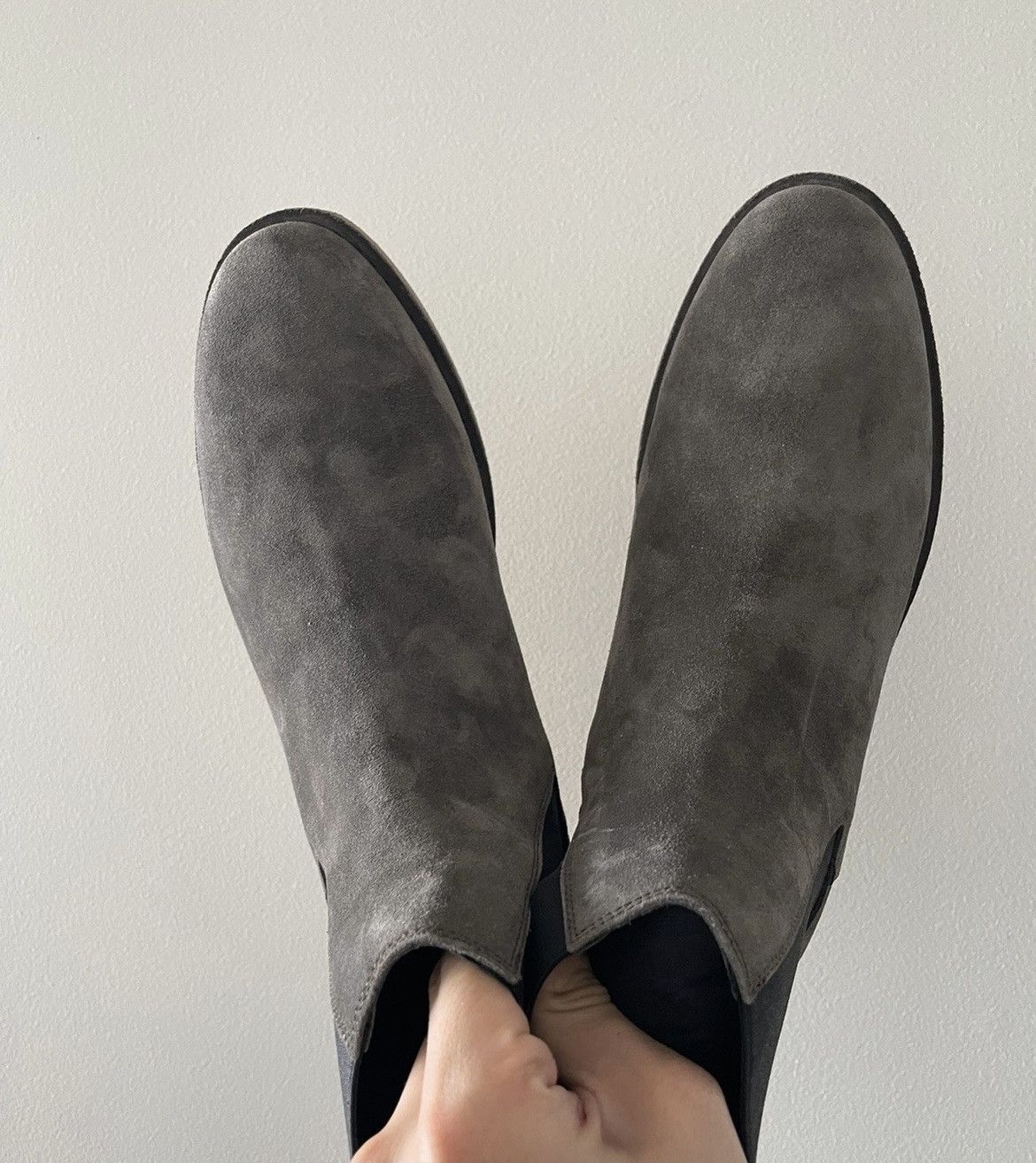 Saint Laurent Paris Rare Brand NEW Runway Classic Suede Leather Chelsea Boots Size US 10 / EU 43 - 16 Thumbnail