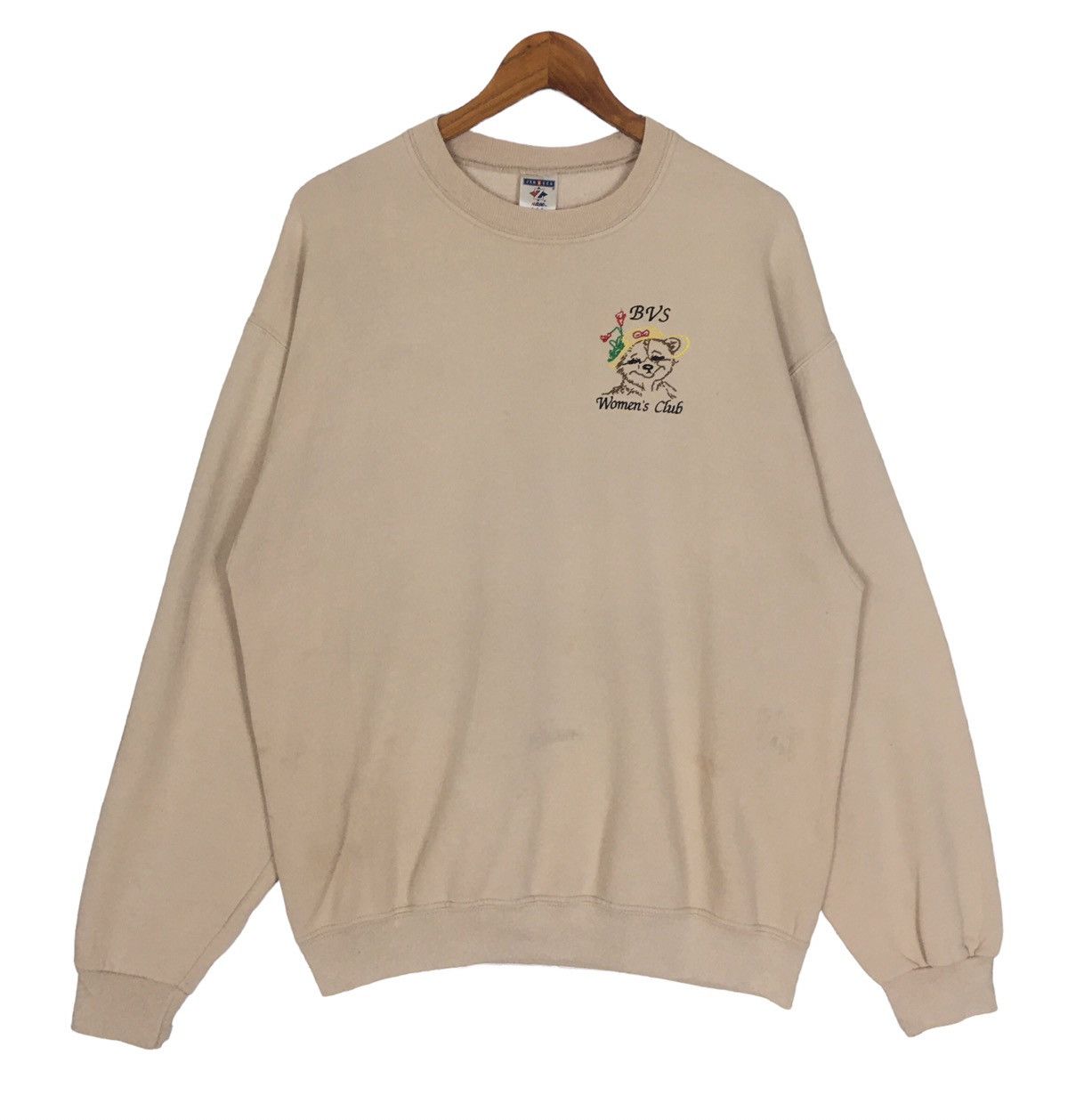 Vintage Jerzees Women Vintage Club Sweatshirt Sweater