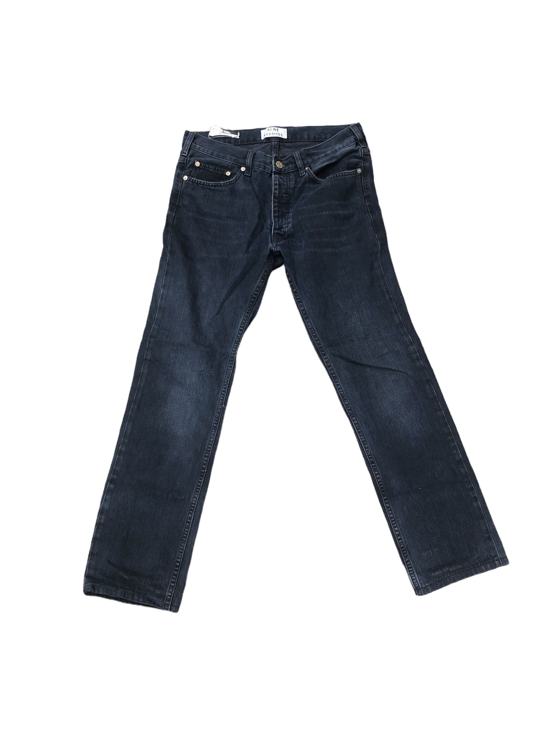 Vintage Acne Studios Jeans Size 32 ROC LANA Black