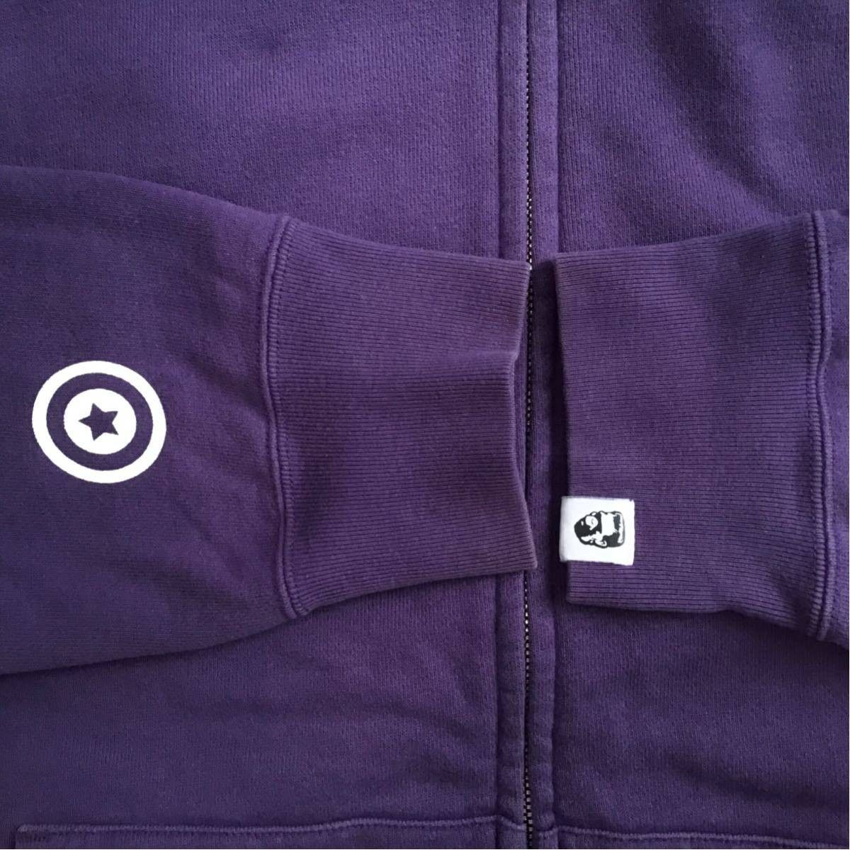 Bape 2007 Purple camo x Purple Shark full zip hoodie BAPE ape Size US M / EU 48-50 / 2 - 6 Thumbnail