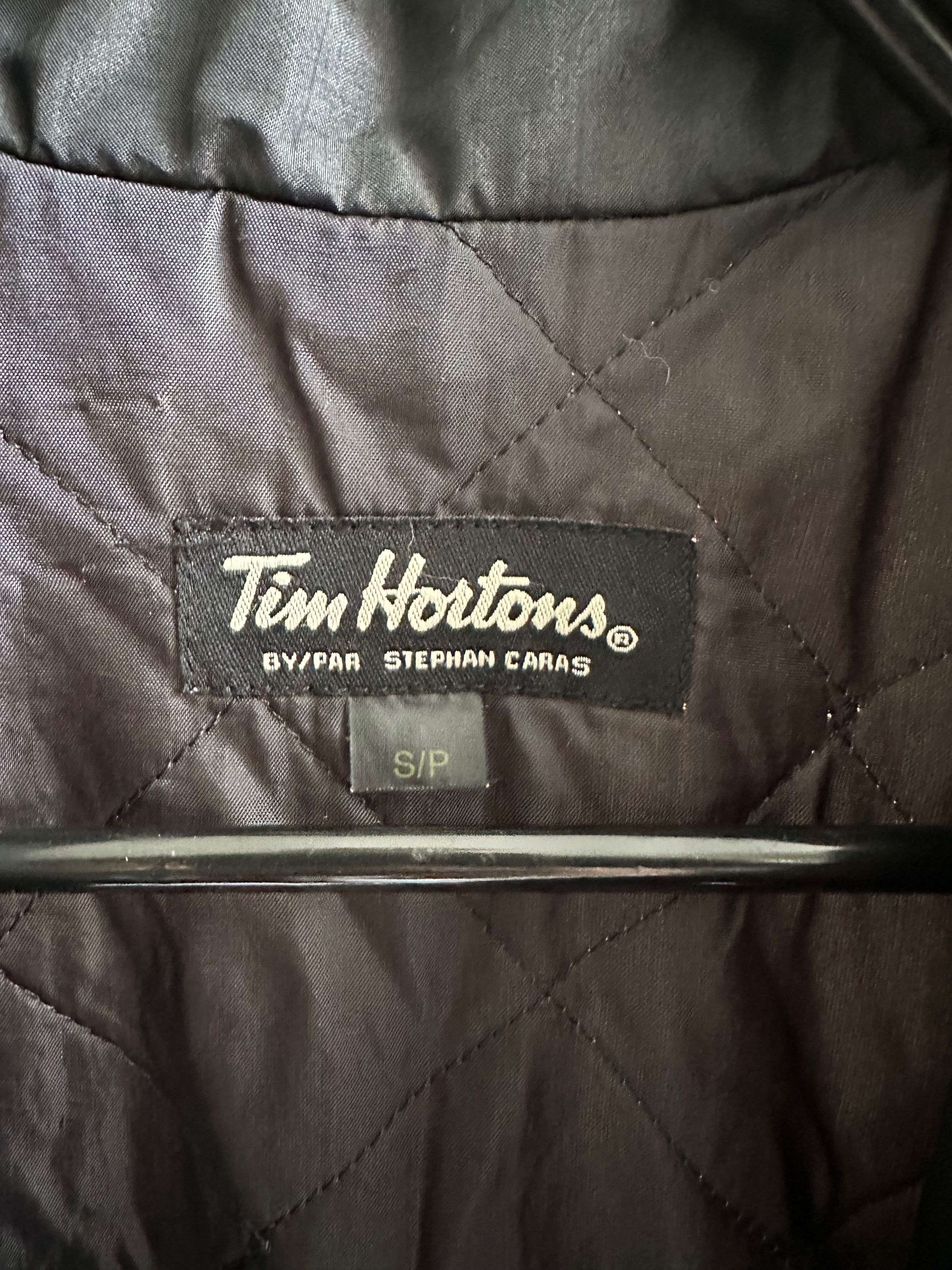 Vintage Tim Hortons by Stephan Caras Nylon padded gold jacket Size US S / EU 44-46 / 1 - 8 Thumbnail