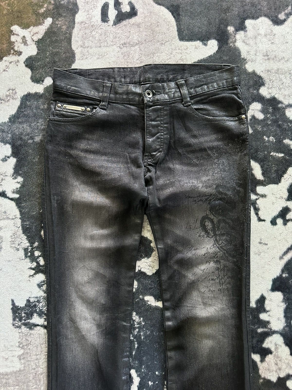 5351 POUR LES HOMMES SS2014 Pour Les Hommes waxed denim Size US 32 / EU 48 - 4 Thumbnail