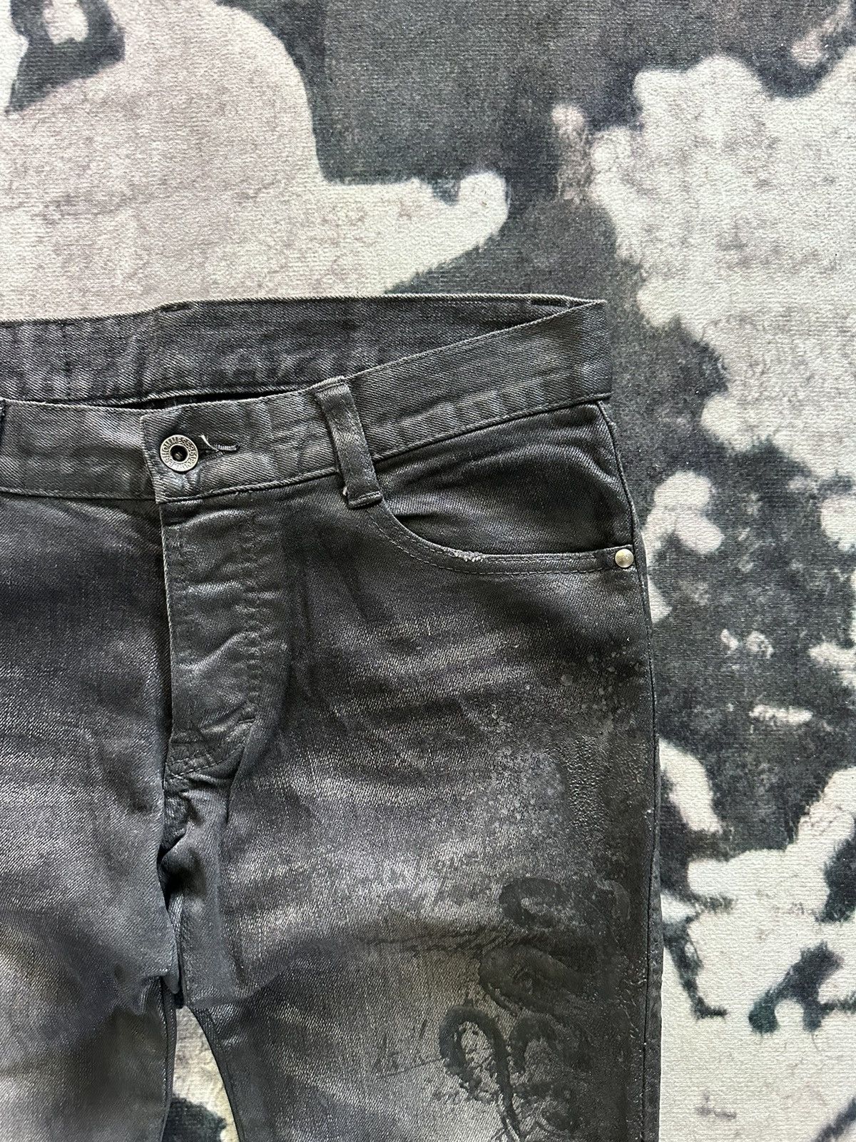 5351 POUR LES HOMMES SS2014 Pour Les Hommes waxed denim Size US 32 / EU 48 - 6 Thumbnail