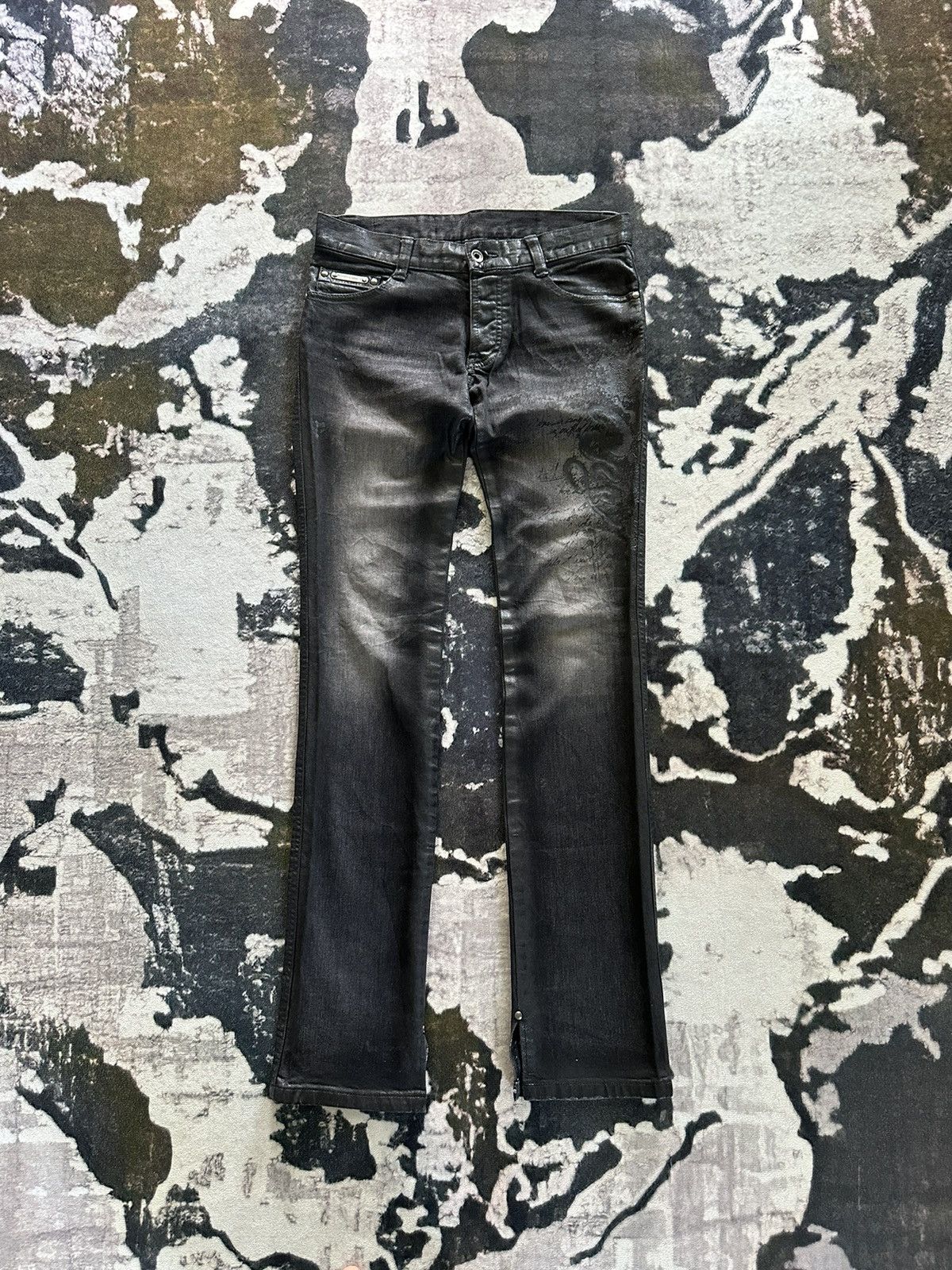5351 POUR LES HOMMES SS2014 Pour Les Hommes waxed denim Size US 32 / EU 48 - 1 Thumbnail