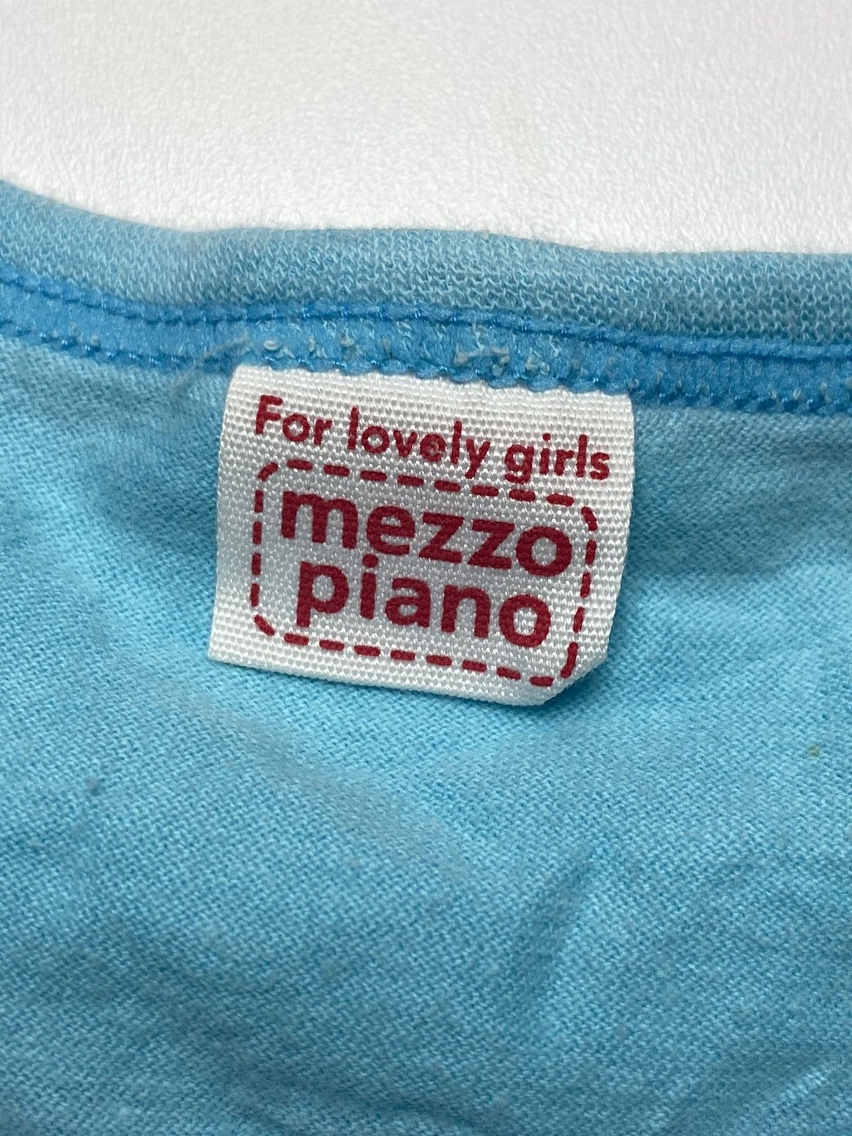 Angel Blue 2000s Mezzo Piano - Mascots Summer Tank Top Size S / US 4 / IT 40 - 5 Thumbnail