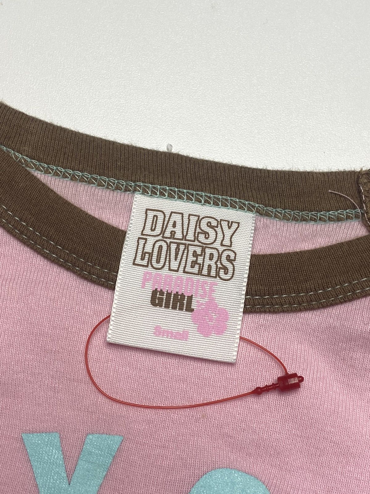 Japanese Brand 2000s Daisy Lovers - Daisy Girls Baby Tee LS Size S / US 4 / IT 40 - 3 Thumbnail