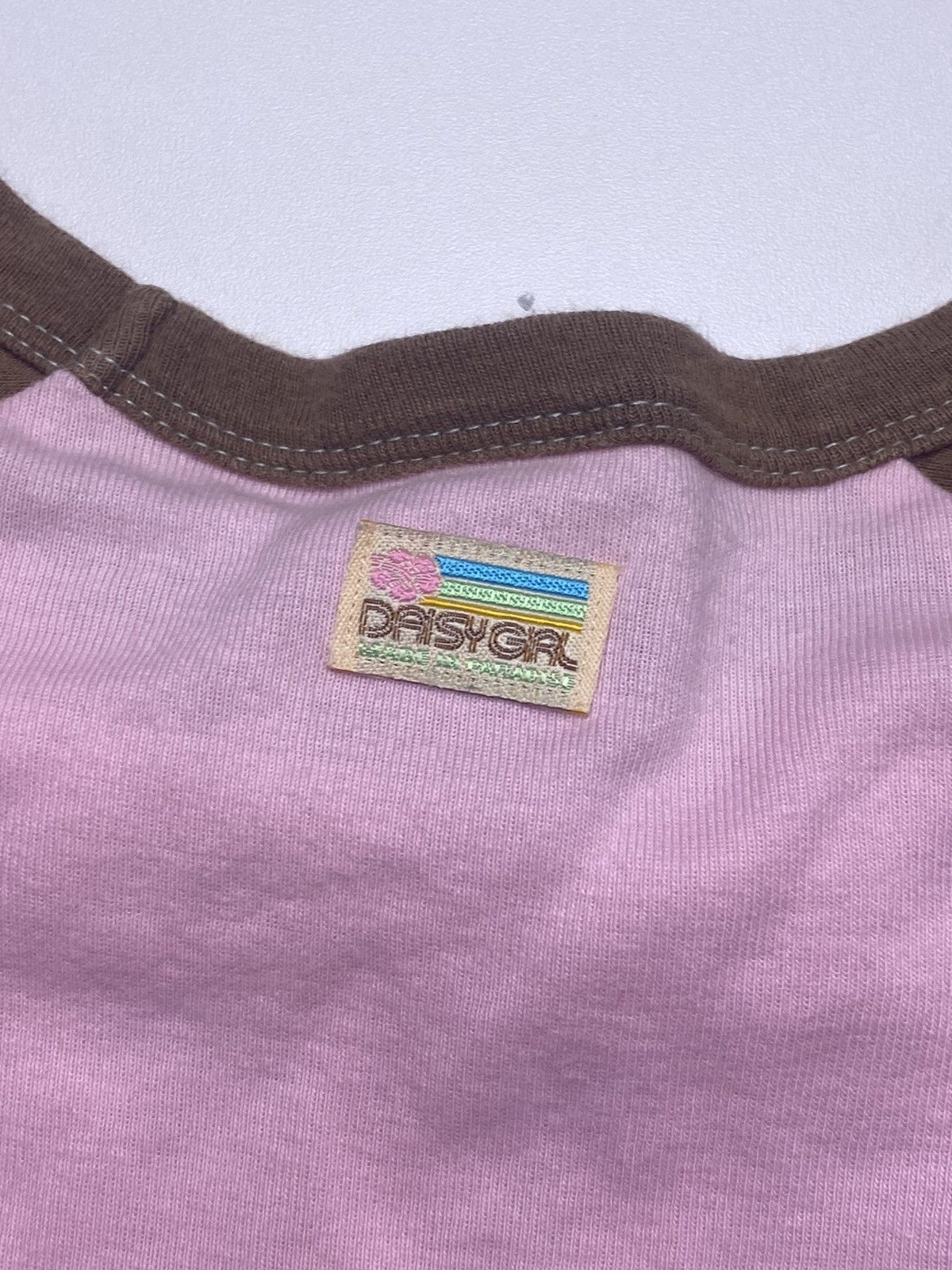 Japanese Brand 2000s Daisy Lovers - Daisy Girls Baby Tee LS Size S / US 4 / IT 40 - 5 Thumbnail