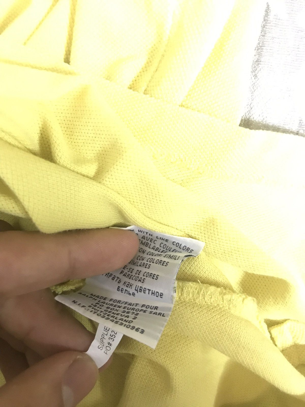 Vintage vintage Polo Ralph Lauren polo Size US L / EU 52-54 / 3 - 4 Thumbnail