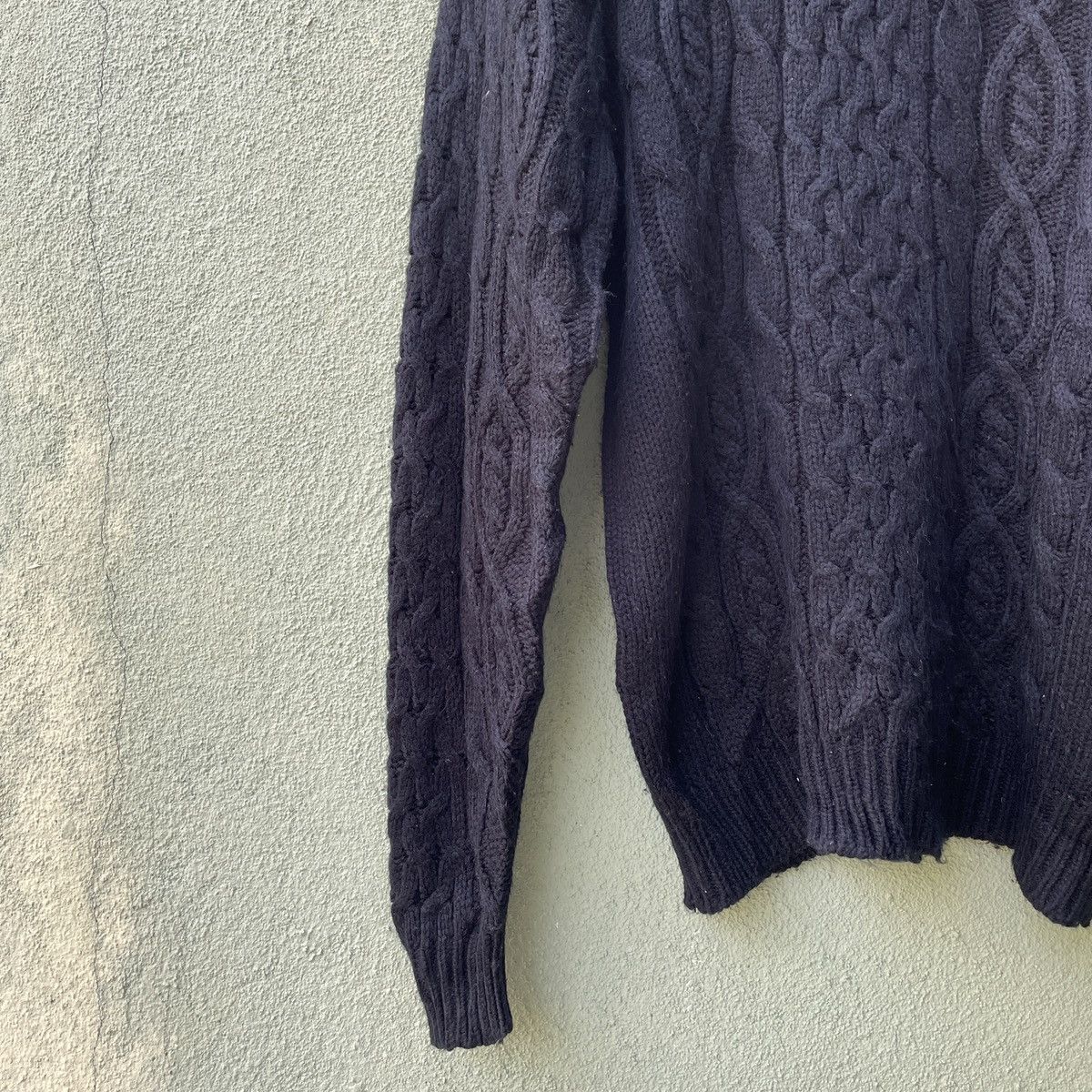 Aran Isles Knitwear Vintage Old England Basic Black Knitwear Jumper Size US M / EU 48-50 / 2 - 4 Thumbnail