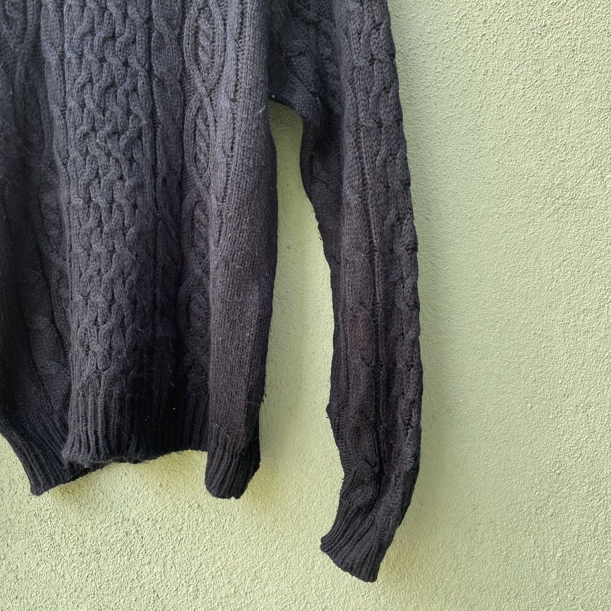 Aran Isles Knitwear Vintage Old England Basic Black Knitwear Jumper Size US M / EU 48-50 / 2 - 5 Thumbnail