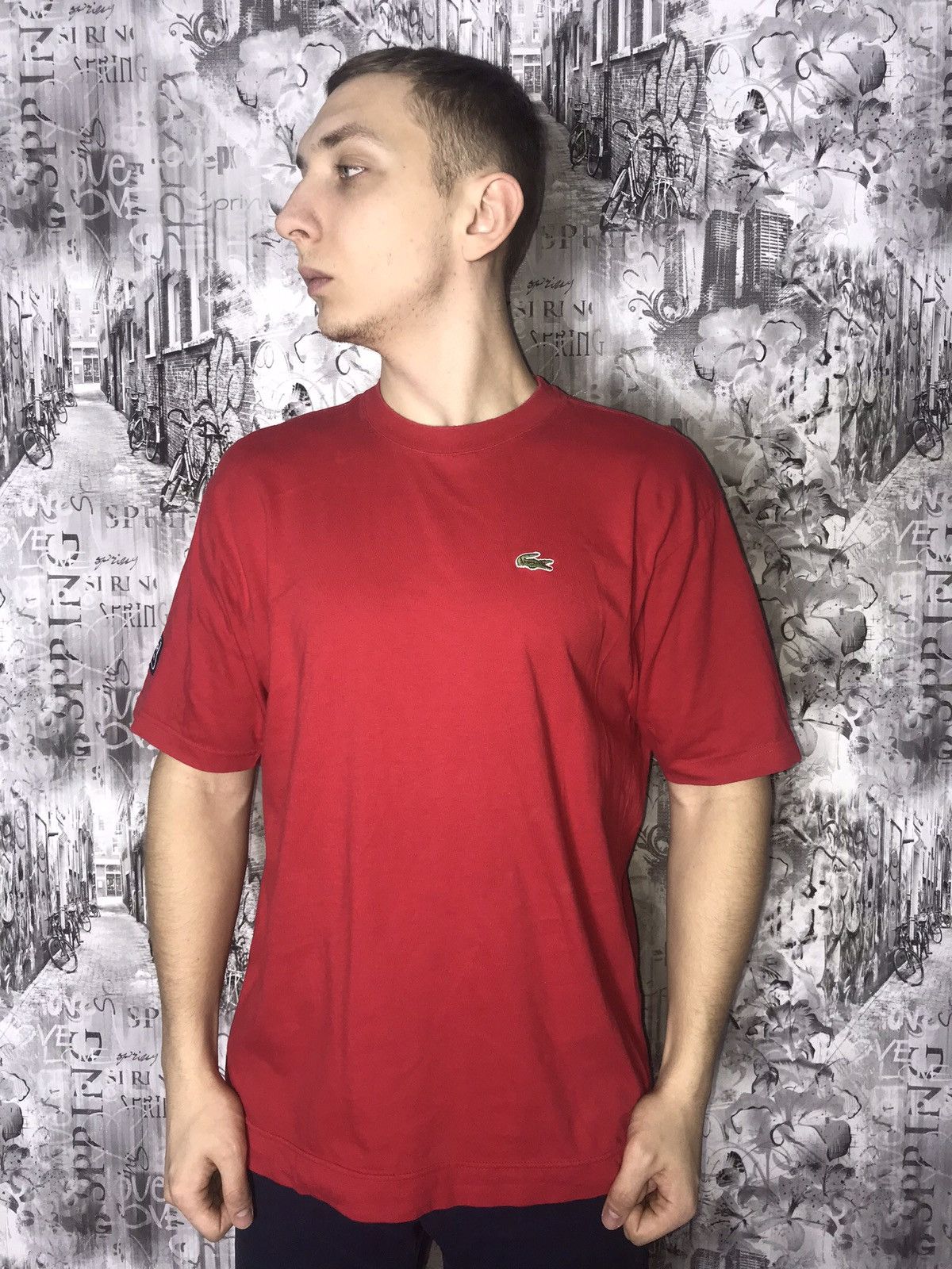 Lacoste Vintage Lacoste yachting t-shirt Size US XL / EU 56 / 4 - 1 Thumbnail