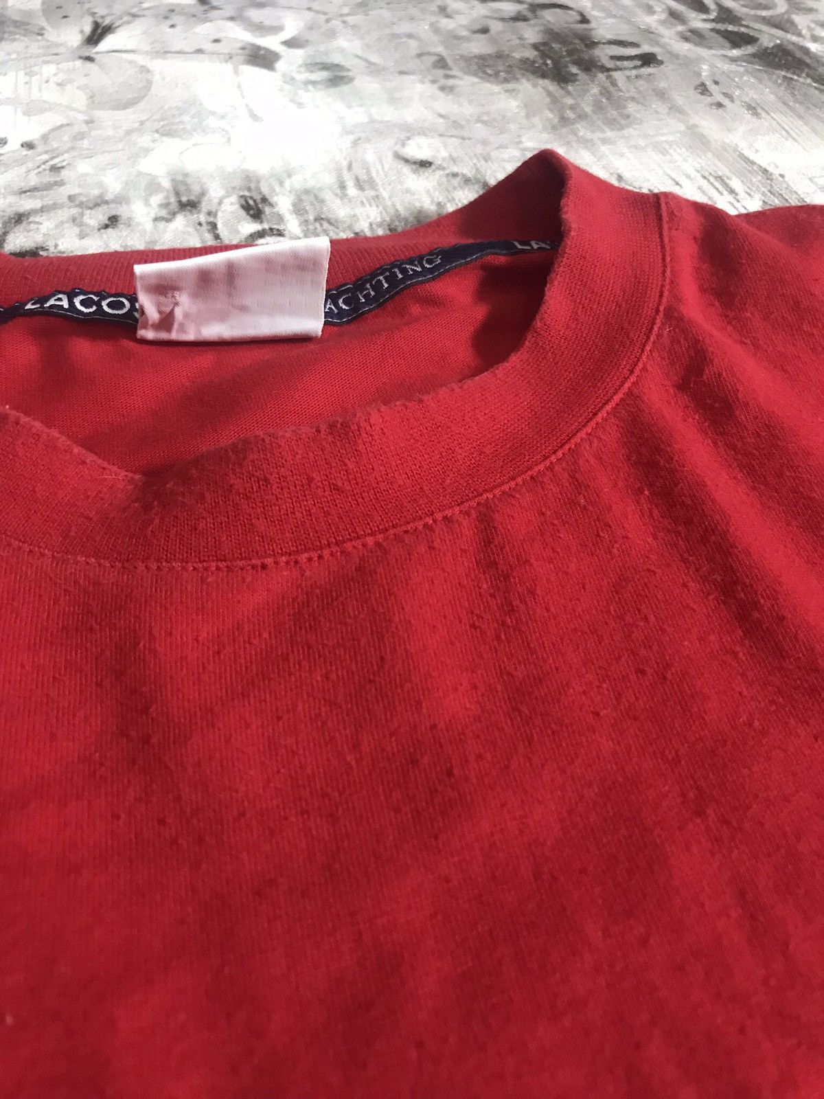 Lacoste Vintage Lacoste yachting t-shirt Size US XL / EU 56 / 4 - 5 Thumbnail