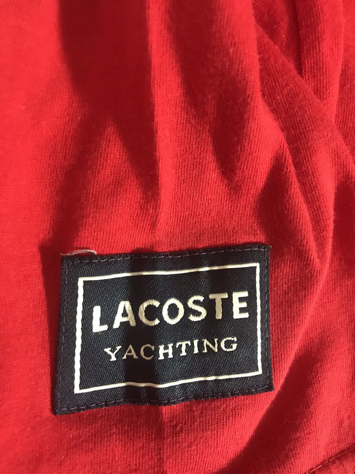 Lacoste Vintage Lacoste yachting t-shirt Size US XL / EU 56 / 4 - 3 Thumbnail