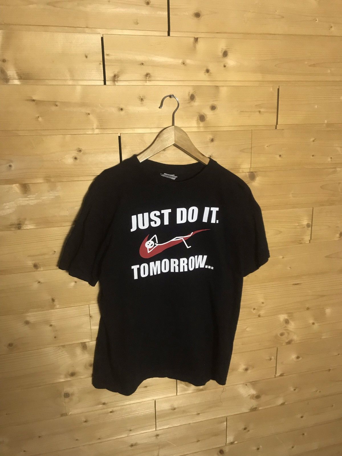Vintage Vintage Just do it tomorrow t-shirt Size US M / EU 48-50 / 2 - 2 Thumbnail