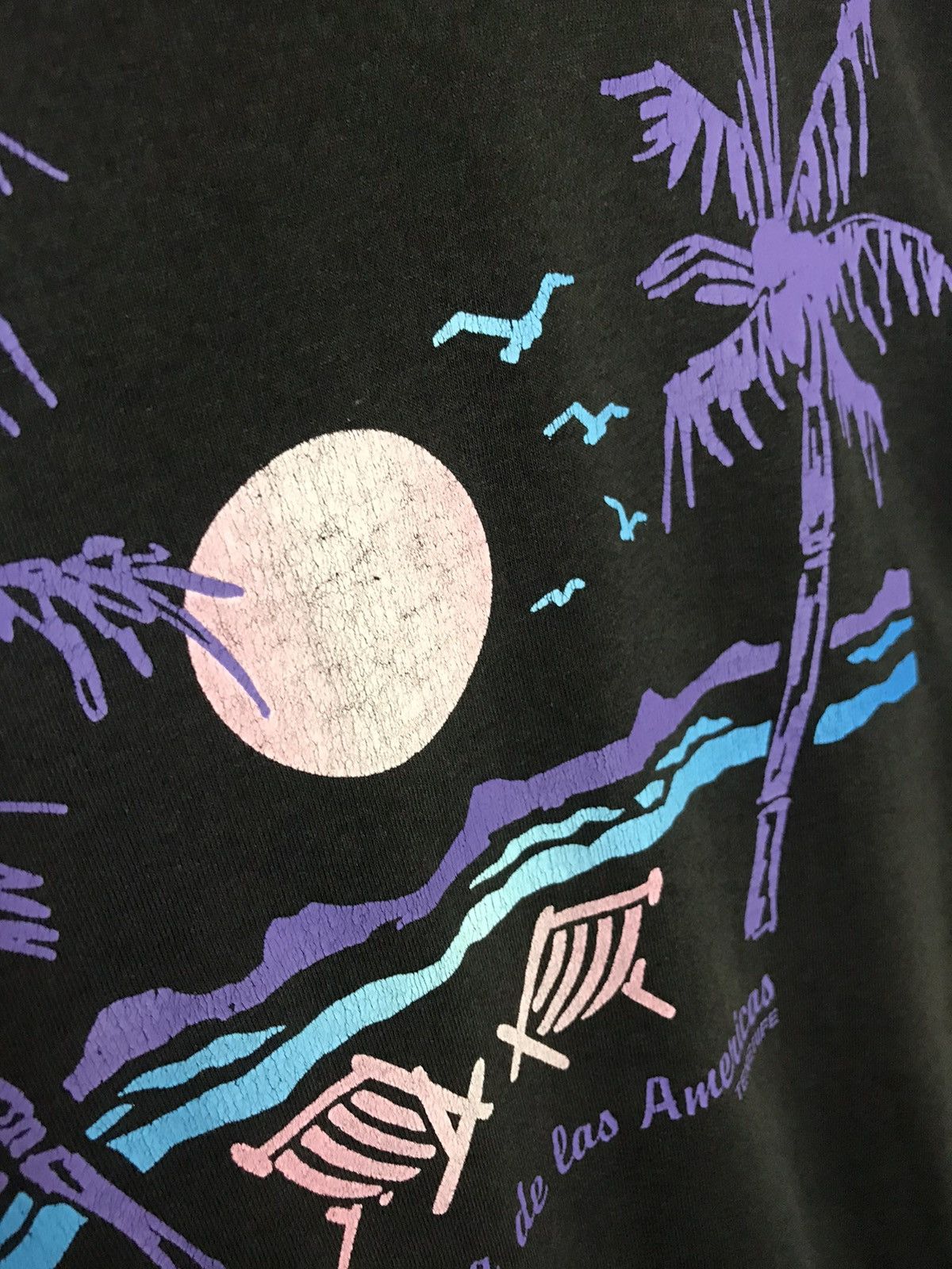 Vintage Vintage 90s playa de las America’s Tenerife single stitch Size US XL / EU 56 / 4 - 3 Thumbnail