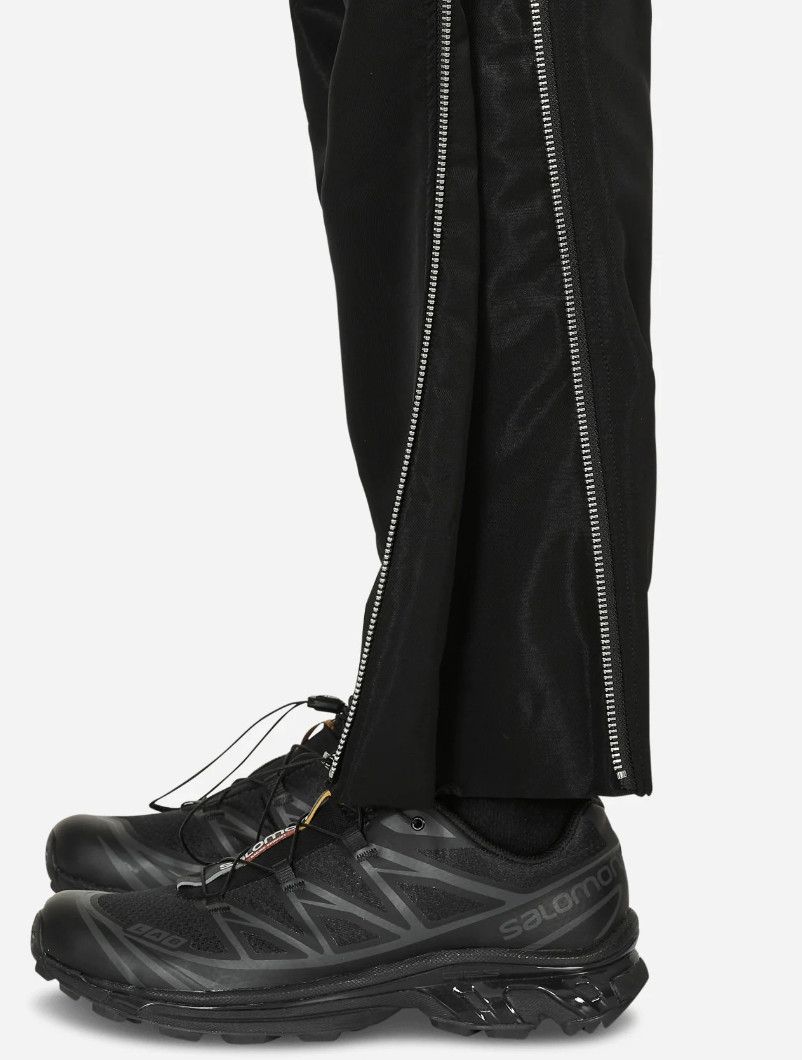 image of Comme Des Garcons Black Side Zip Trousers Black, Men's (Size 32)