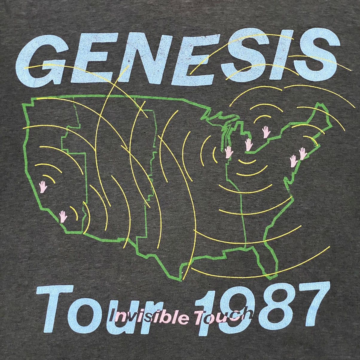 Band Tees VINTAGE 80S GENESIS T-SHIRT Size US M / EU 48-50 / 2 - 5 Thumbnail