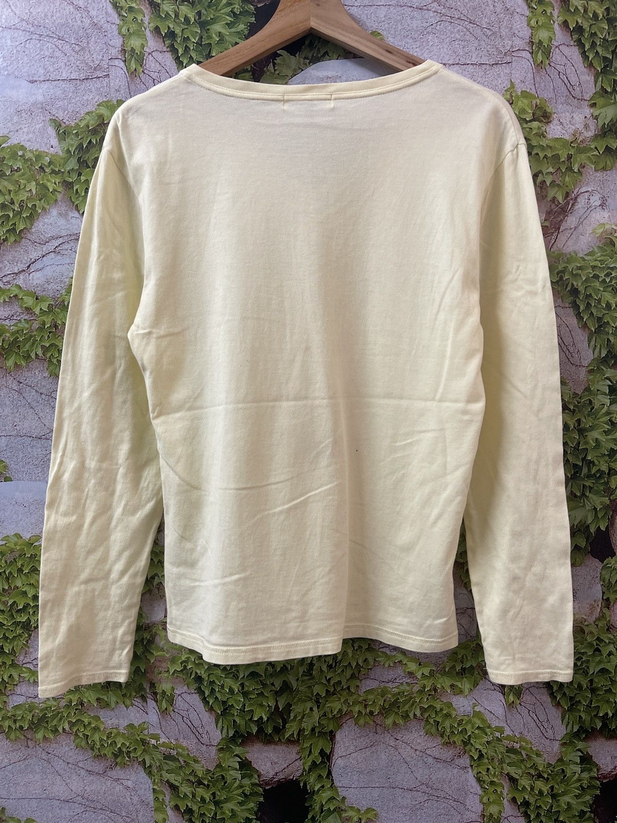 Japanese Brand VINTAGE KLEIN PLUS HOMME V NECK TEE VERY RARE Size S / US 4 / IT 40 - 7 Thumbnail