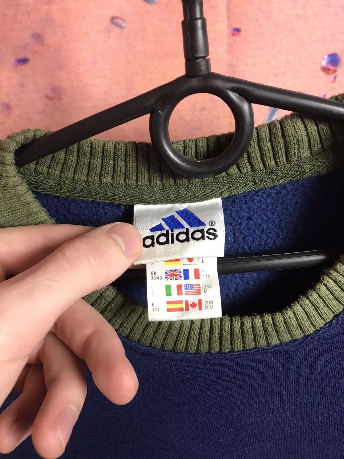Adidas Vintage Adidas streetwear sweatshirt Size US M / EU 48-50 / 2 - 4 Thumbnail