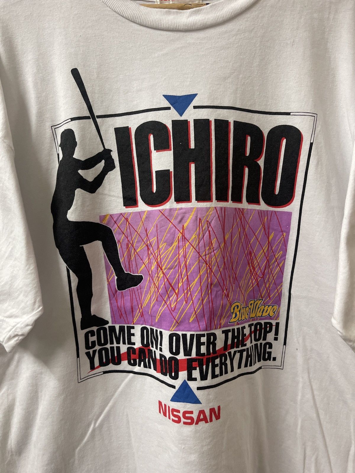 Vintage VINTAGE NISSAN ICHIRO TEE VERY RARE Size US XL / EU 56 / 4 - 2 Thumbnail